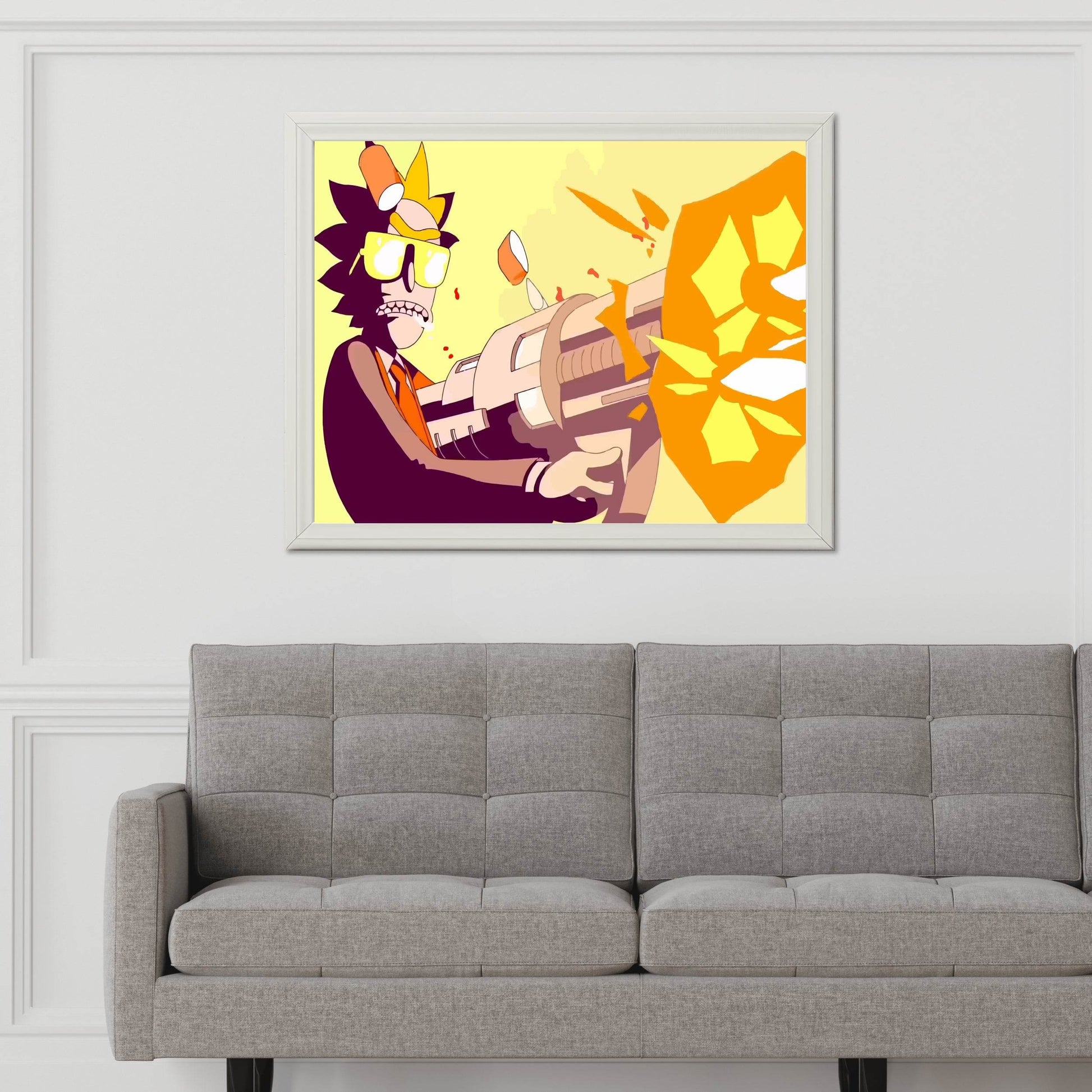 Rick Sanchez Wall Art - beink online art store