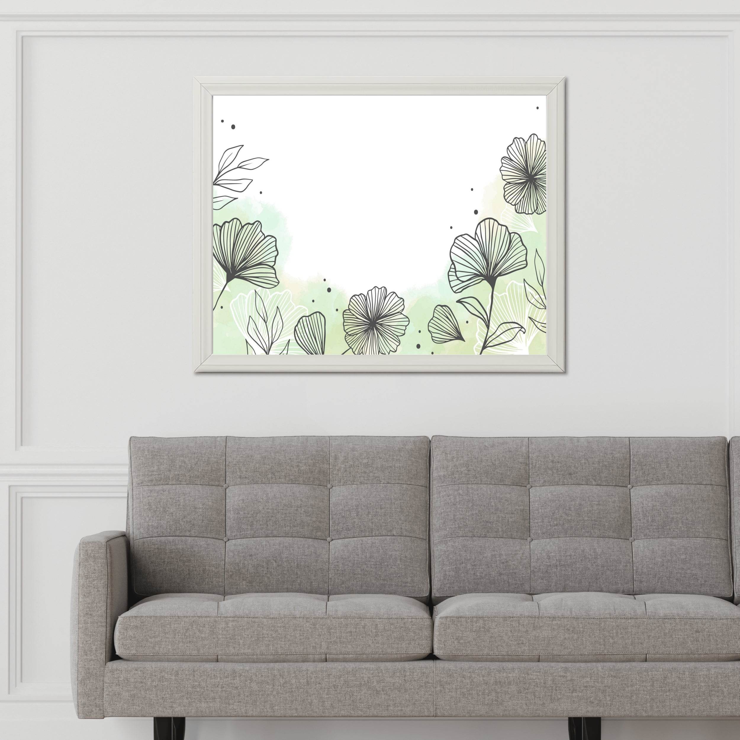 Camellia Flower Leaves Wall Art - beink online art store