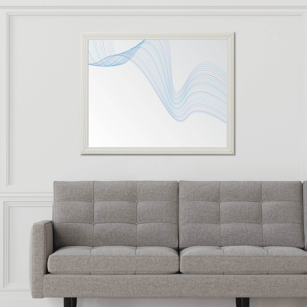 Technology Waves Abstract Wall Art - beink online art store