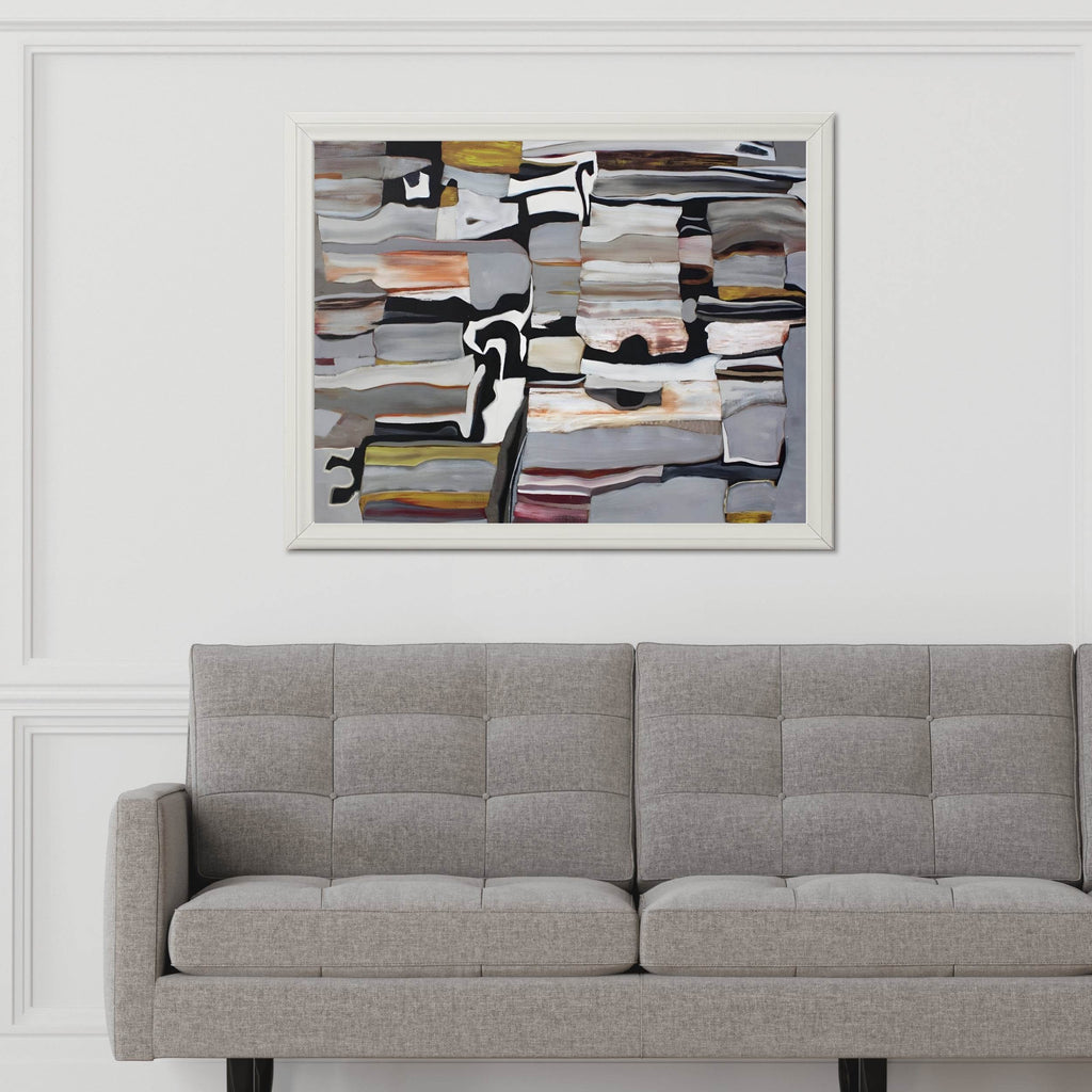 Layered Landscape- Sense of Depth and Texture Wall Art - beink online art store