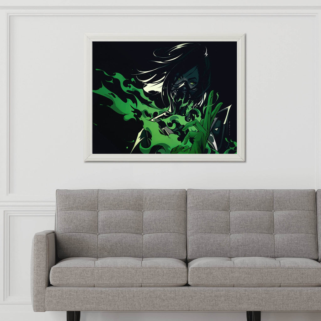 Anime Viper Valorant Gaming Wall Art - beink online art store