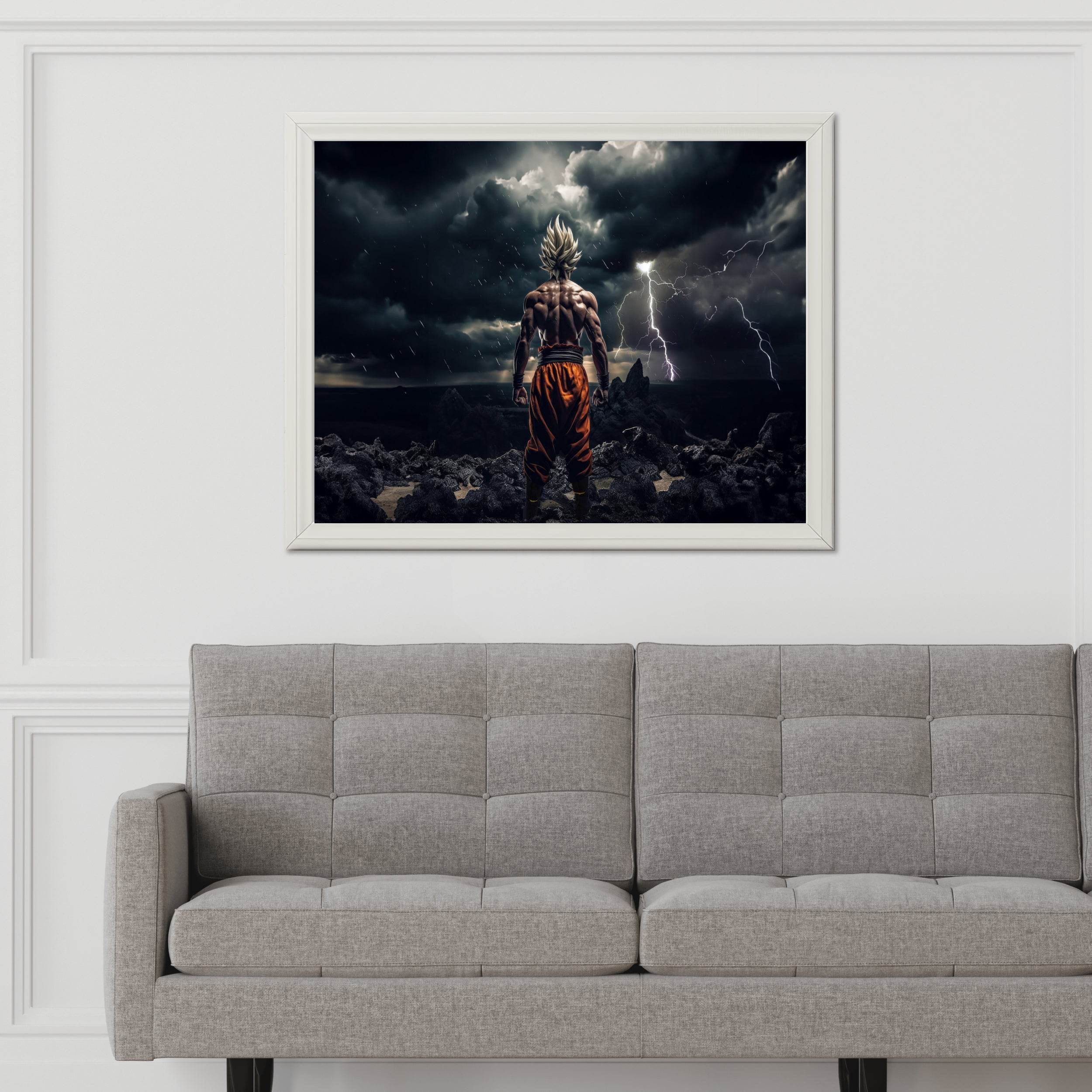 Super Son Goku Anime Wall Art - beink online art store