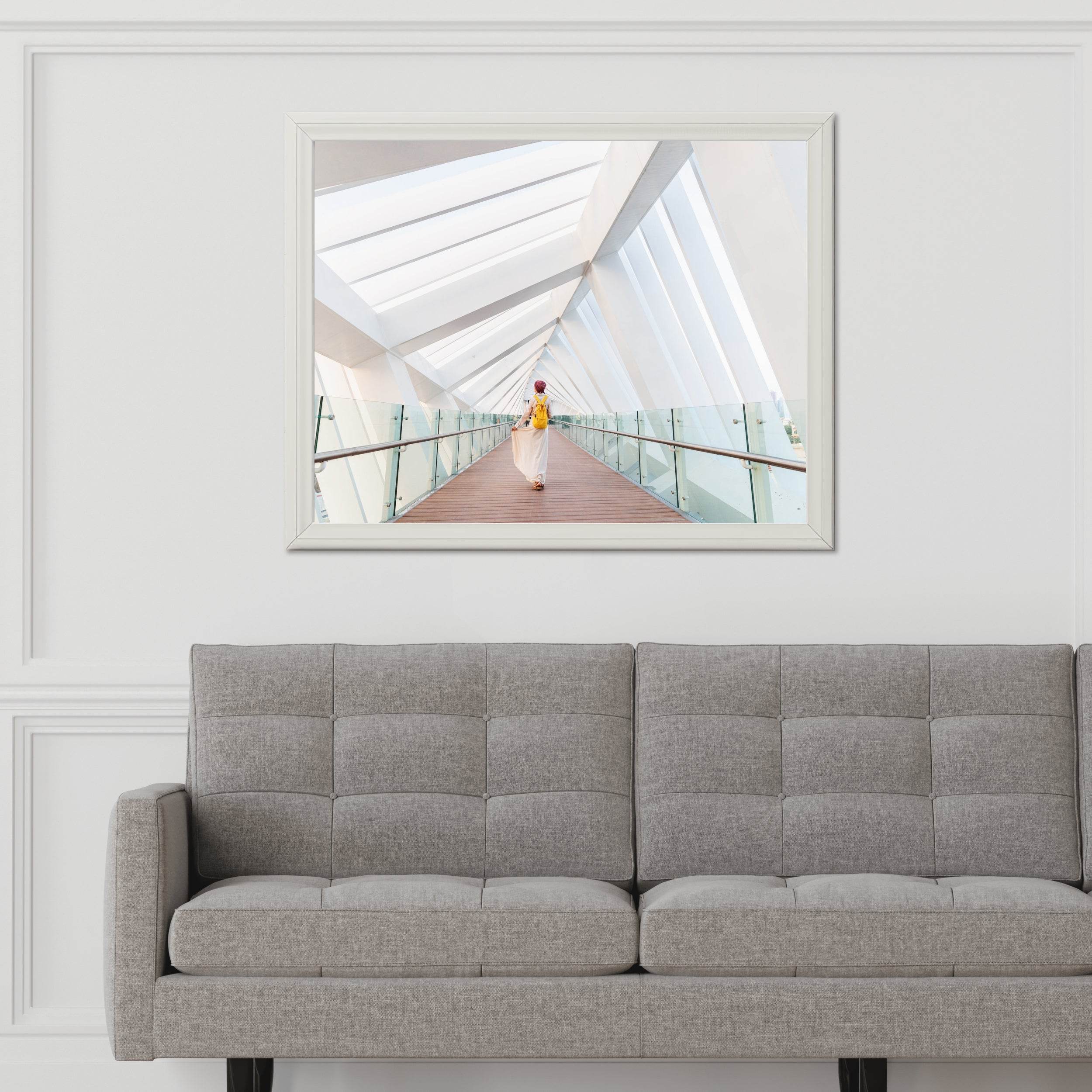 Geometric Walkway Wall Art - beink online art store