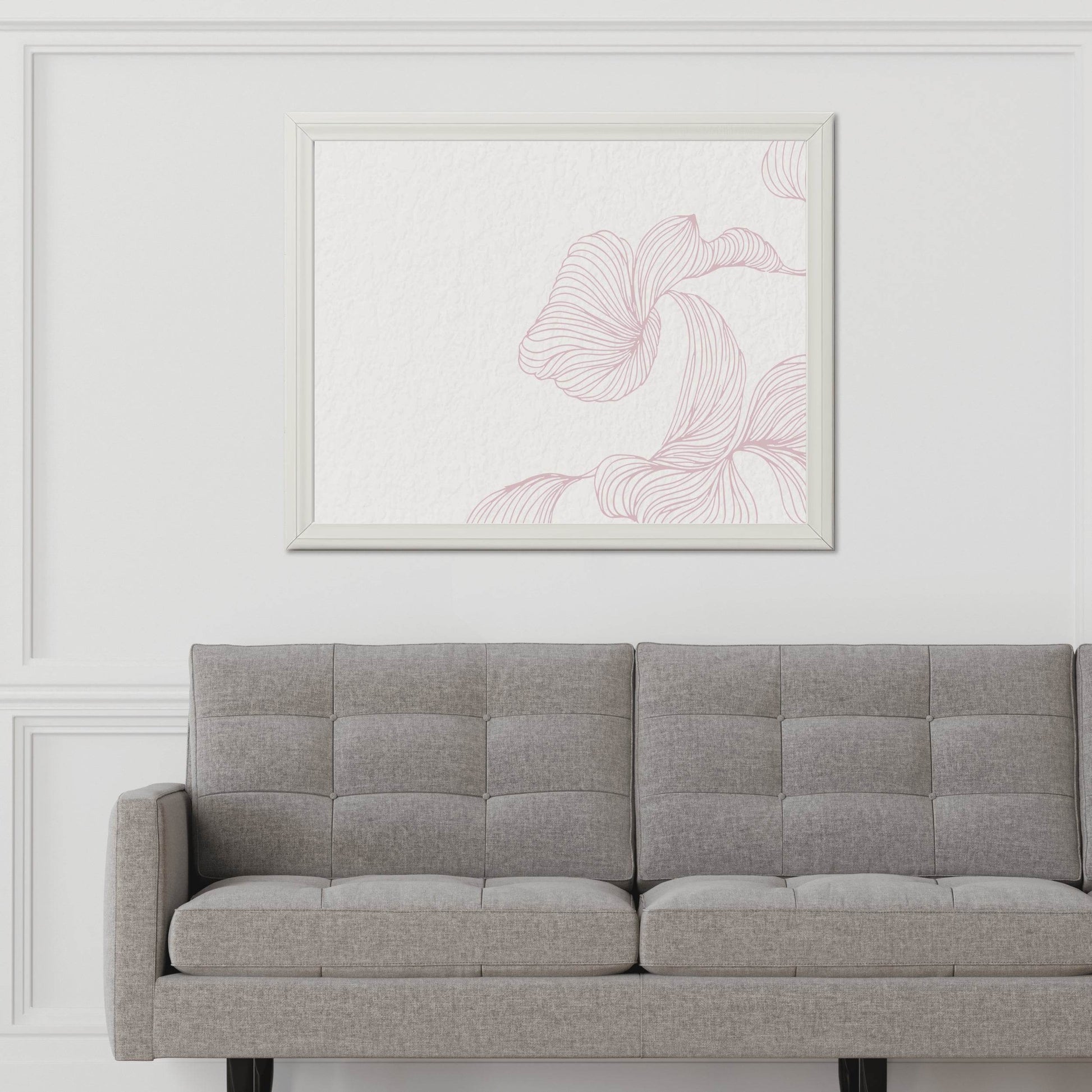 Leaf Flower Dill Line Art - beink online art store