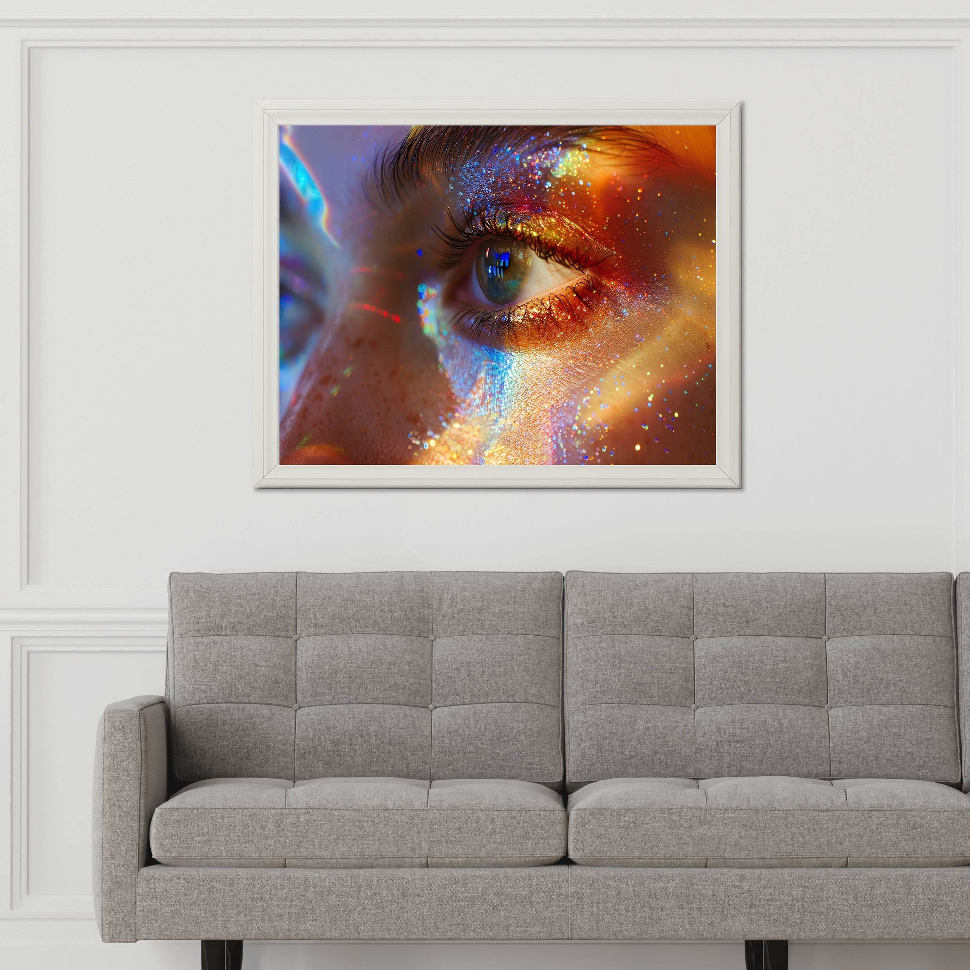 Carnival Women Eyes Makeup Digital Art - beink online art store