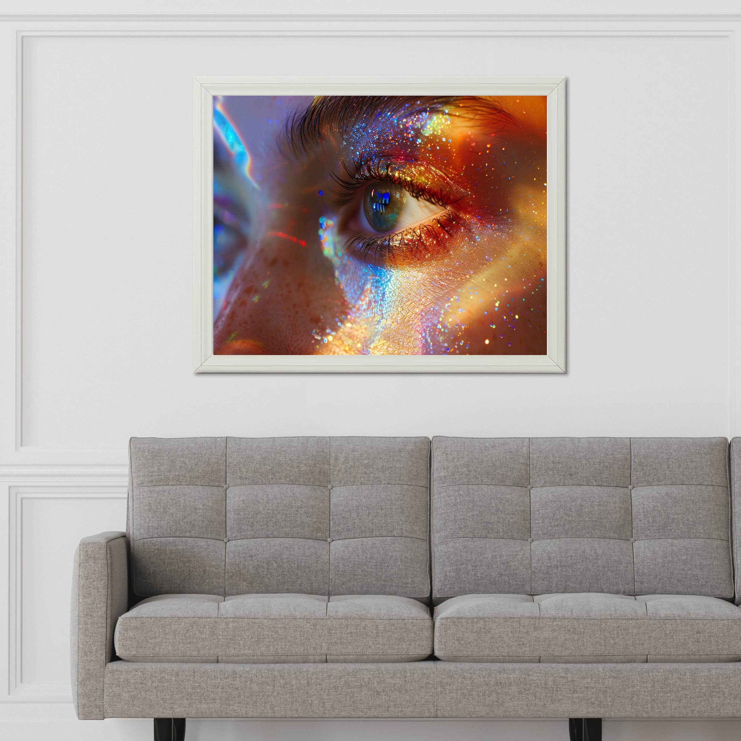 Carnival Women Eyes Makeup Digital Art - beink online art store