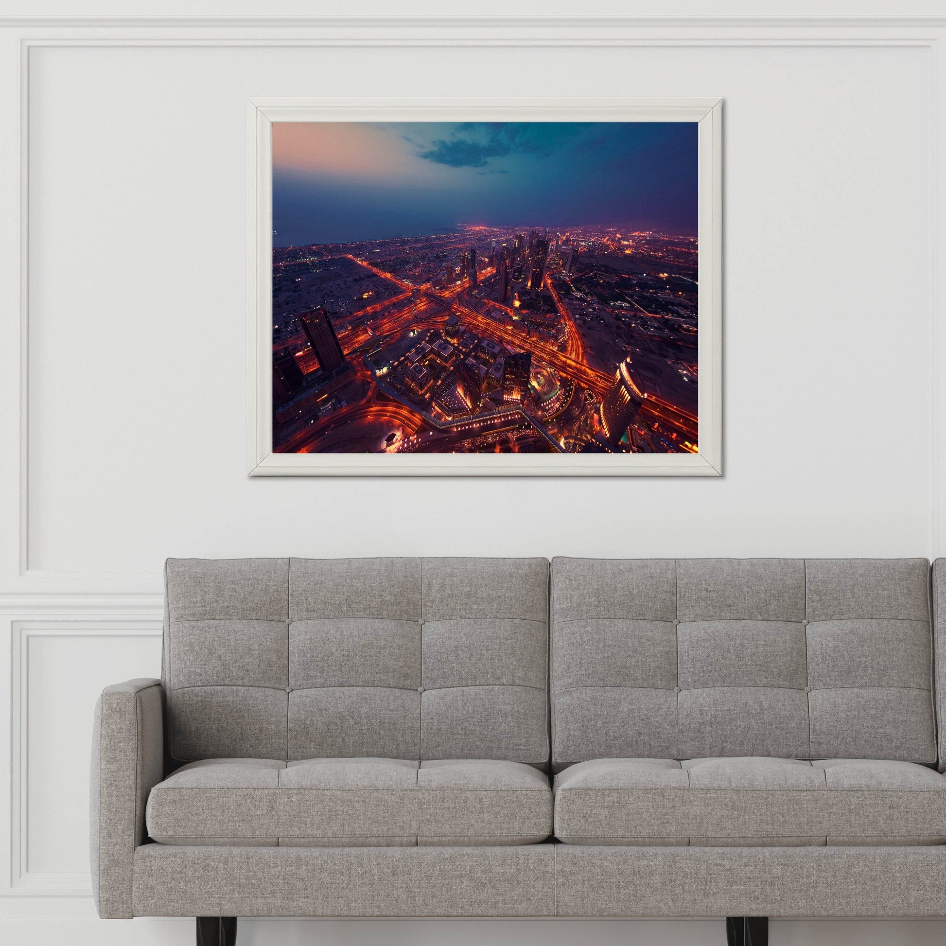 A Bustling Metropolis Wall Art - beink online art store