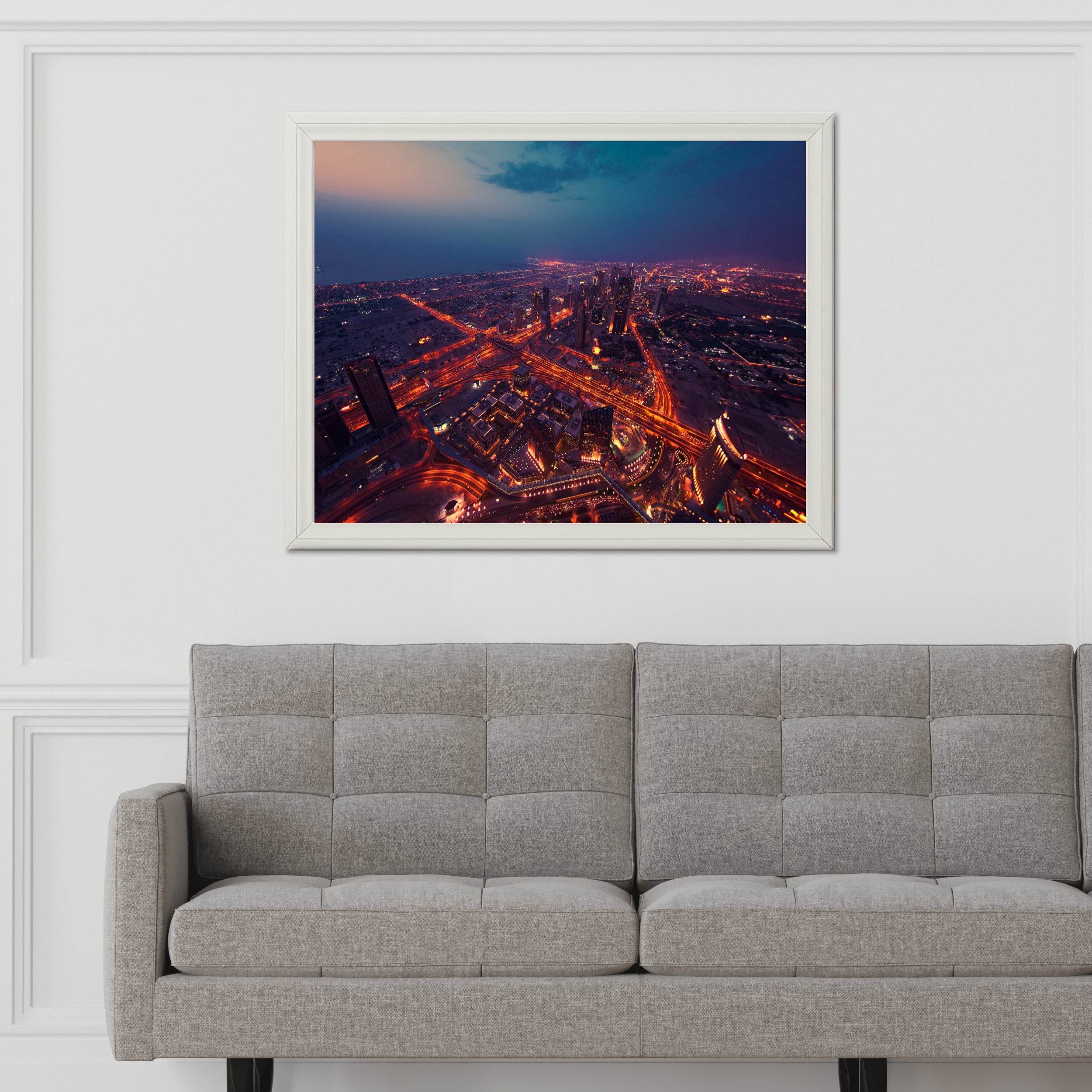A Bustling Metropolis Wall Art - beink online art store