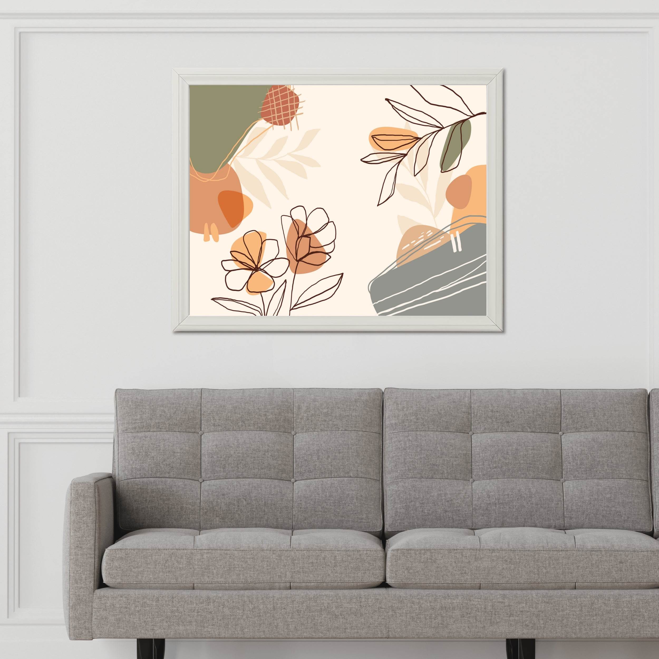 Leaves Forest Plants Wall Art - beink online art store