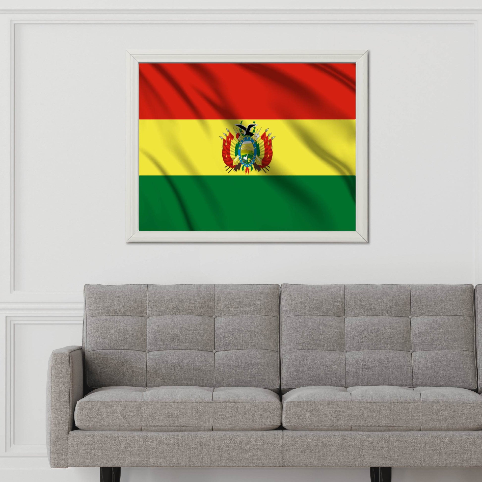 Bolivia National Flag Wall Art - beink online art store