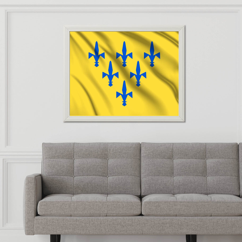Duchy of Parma National Flag Wall Art - beink online art store
