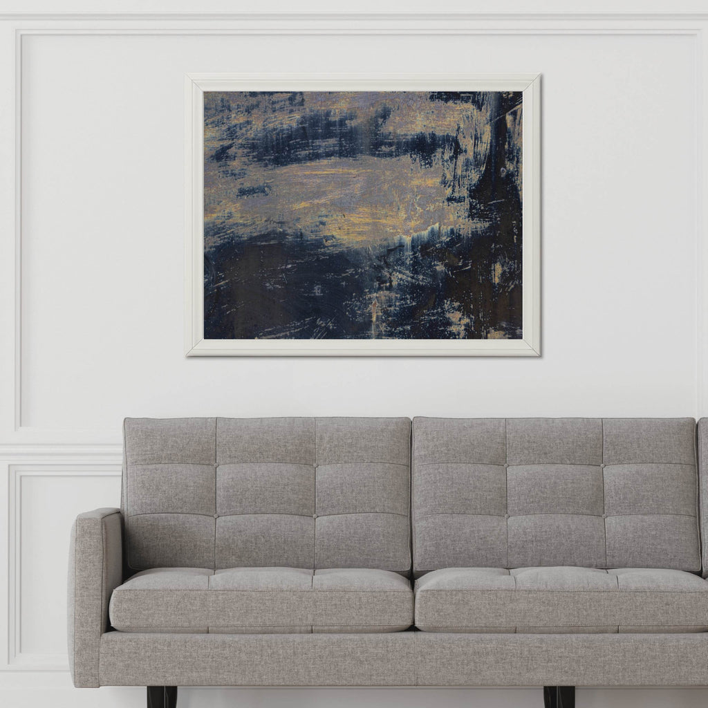 After Sunset on Brush Strokes Abstract Wall Art - beink online art store