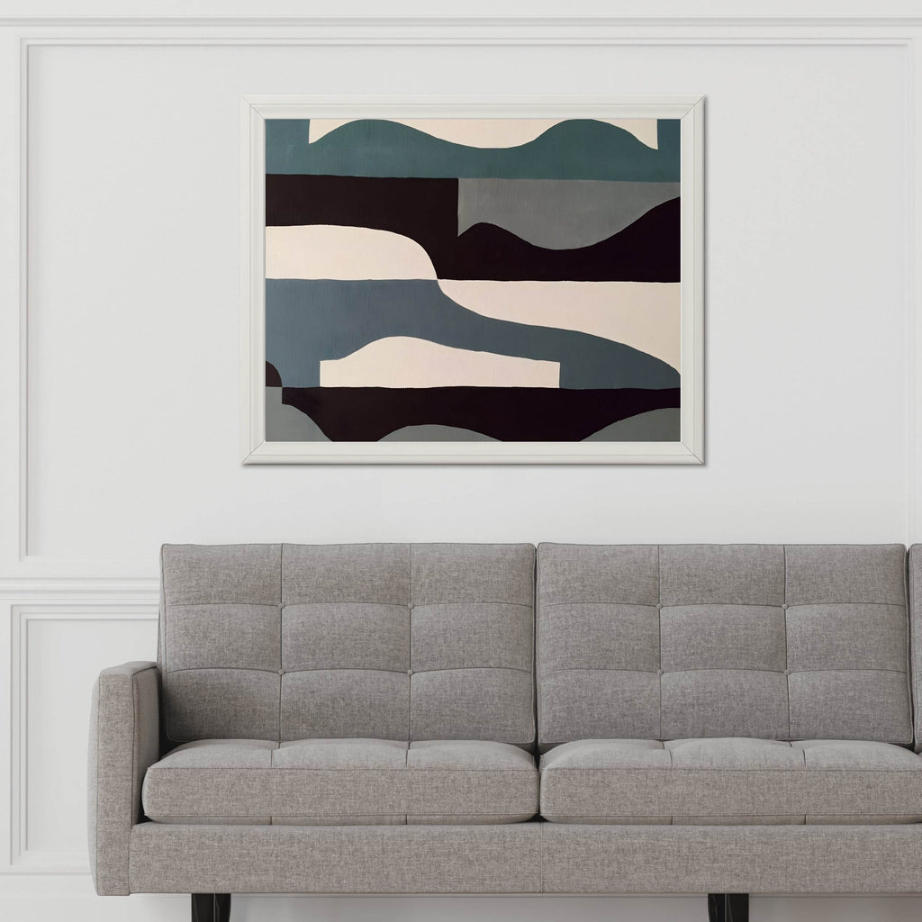 Geometric Tide Modern Wall Art - beink online art store