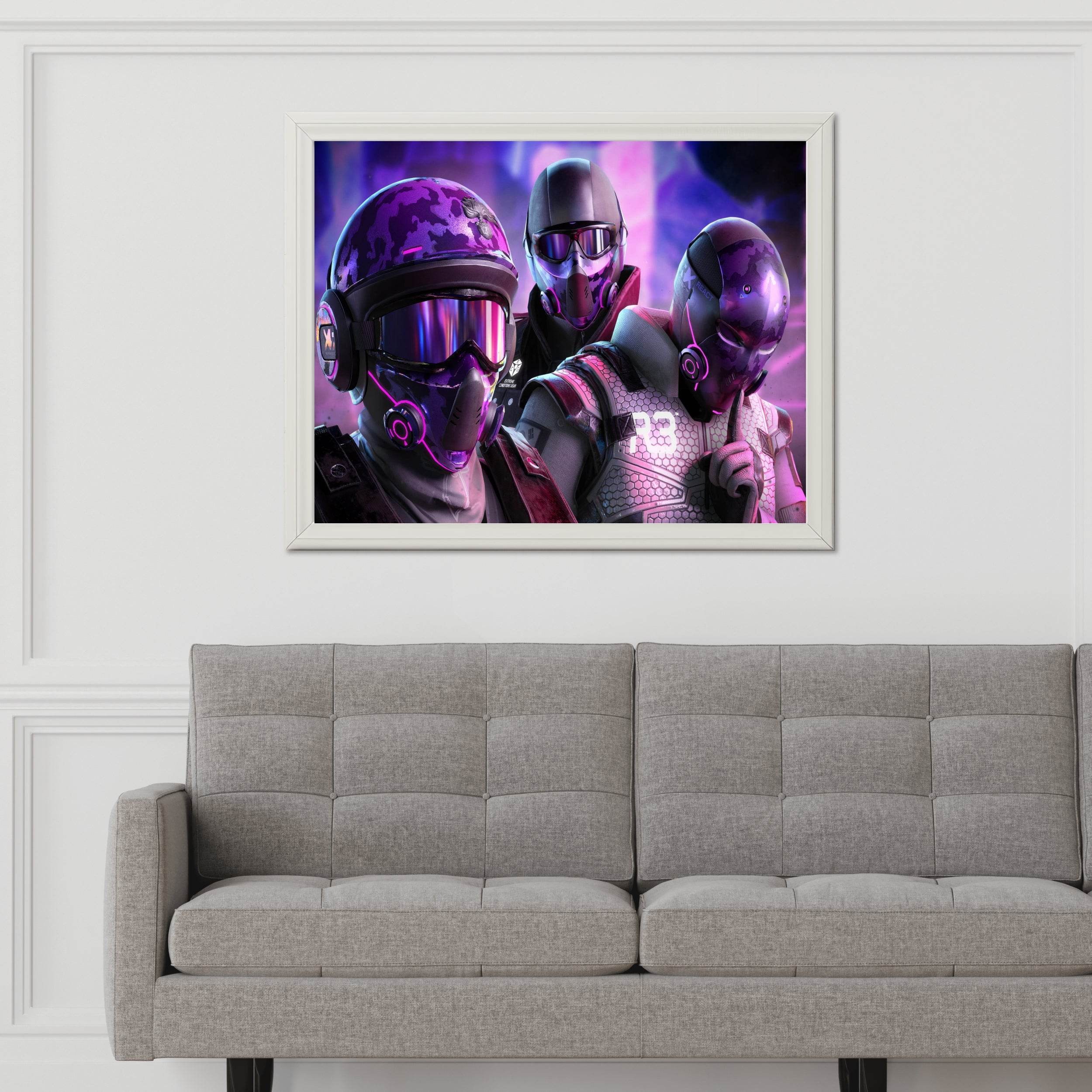 Tom Clancy's Rainbow Six Extraction Gaming Wall Art - beink online art store