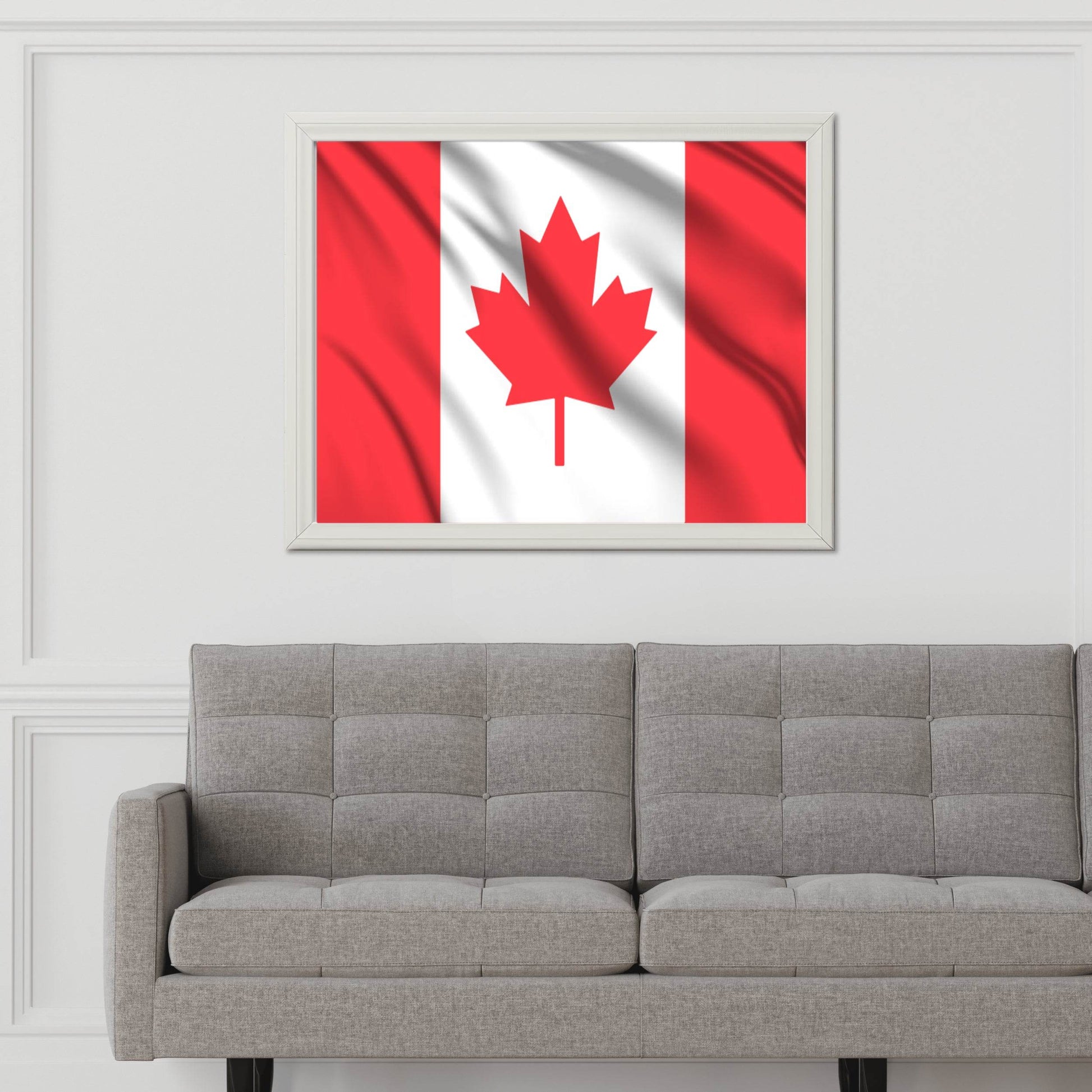 Canada National Flag Wall Art - beink online art store