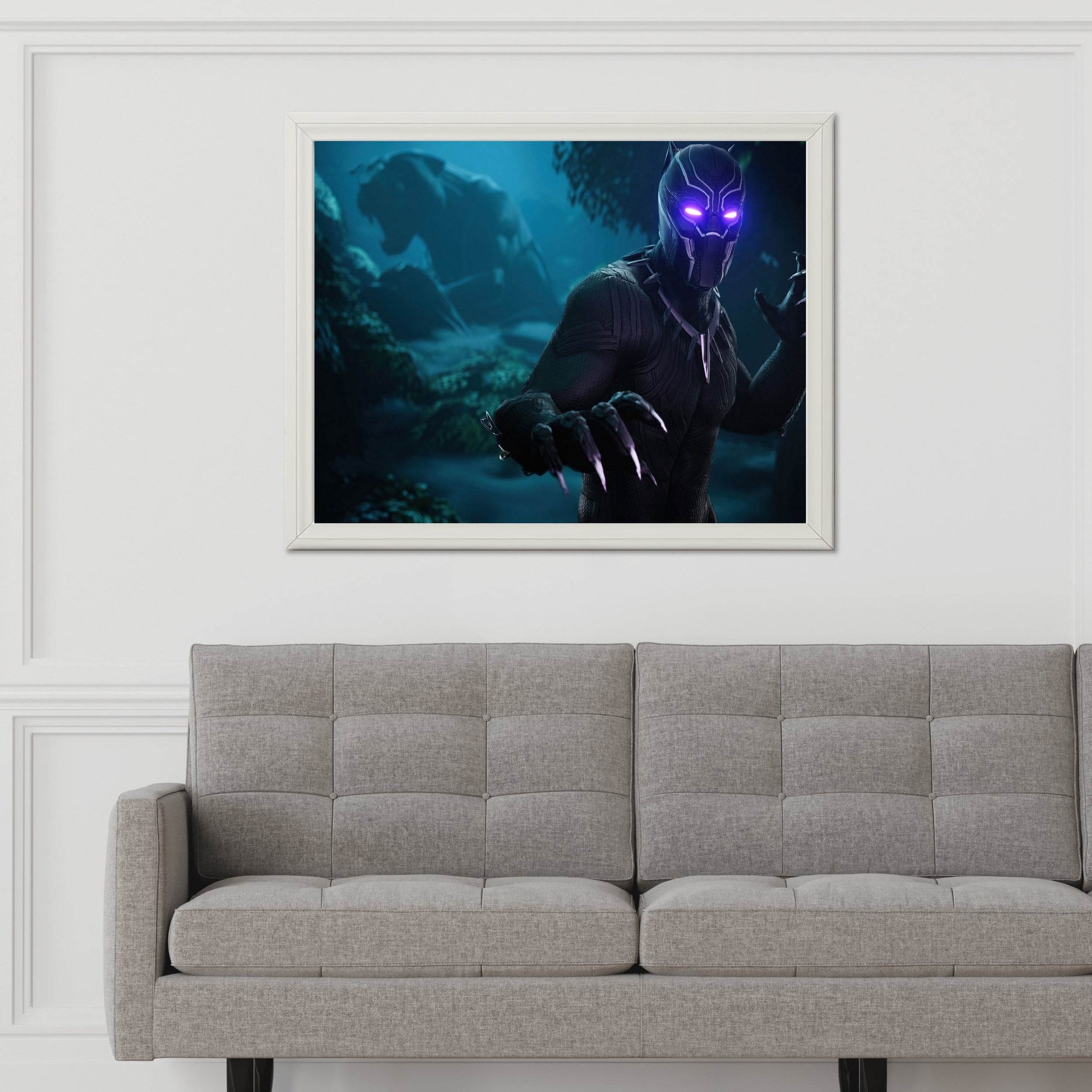 BLACK PANTER Gaming Wall Art - beink online art store