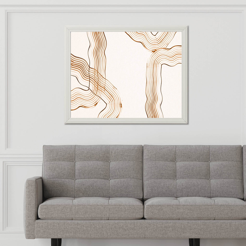 Handdrawn Irregular Shape Abstract Wall Art - beink online art store