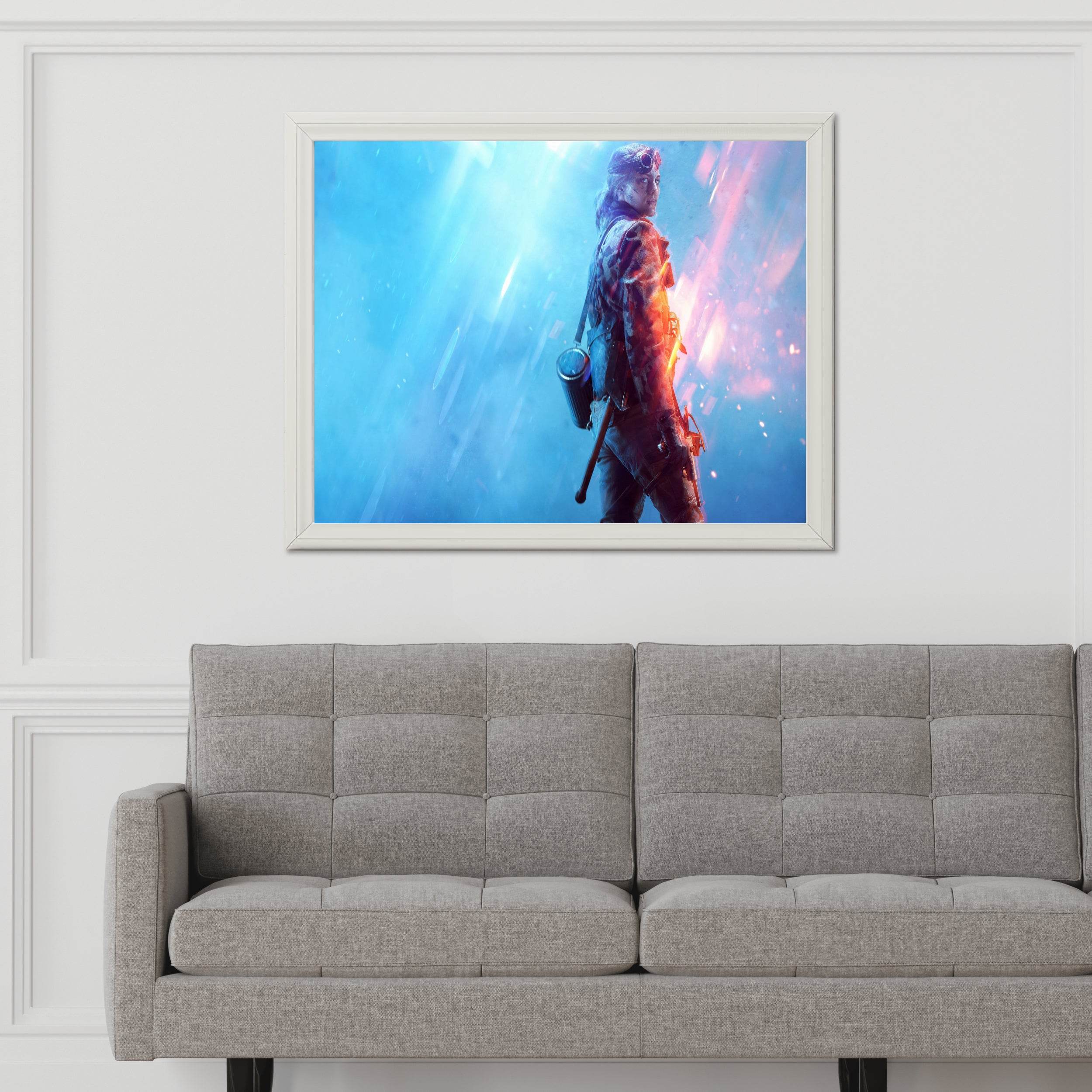 Battle Field 5 Gaming Wall Art - beink online art store