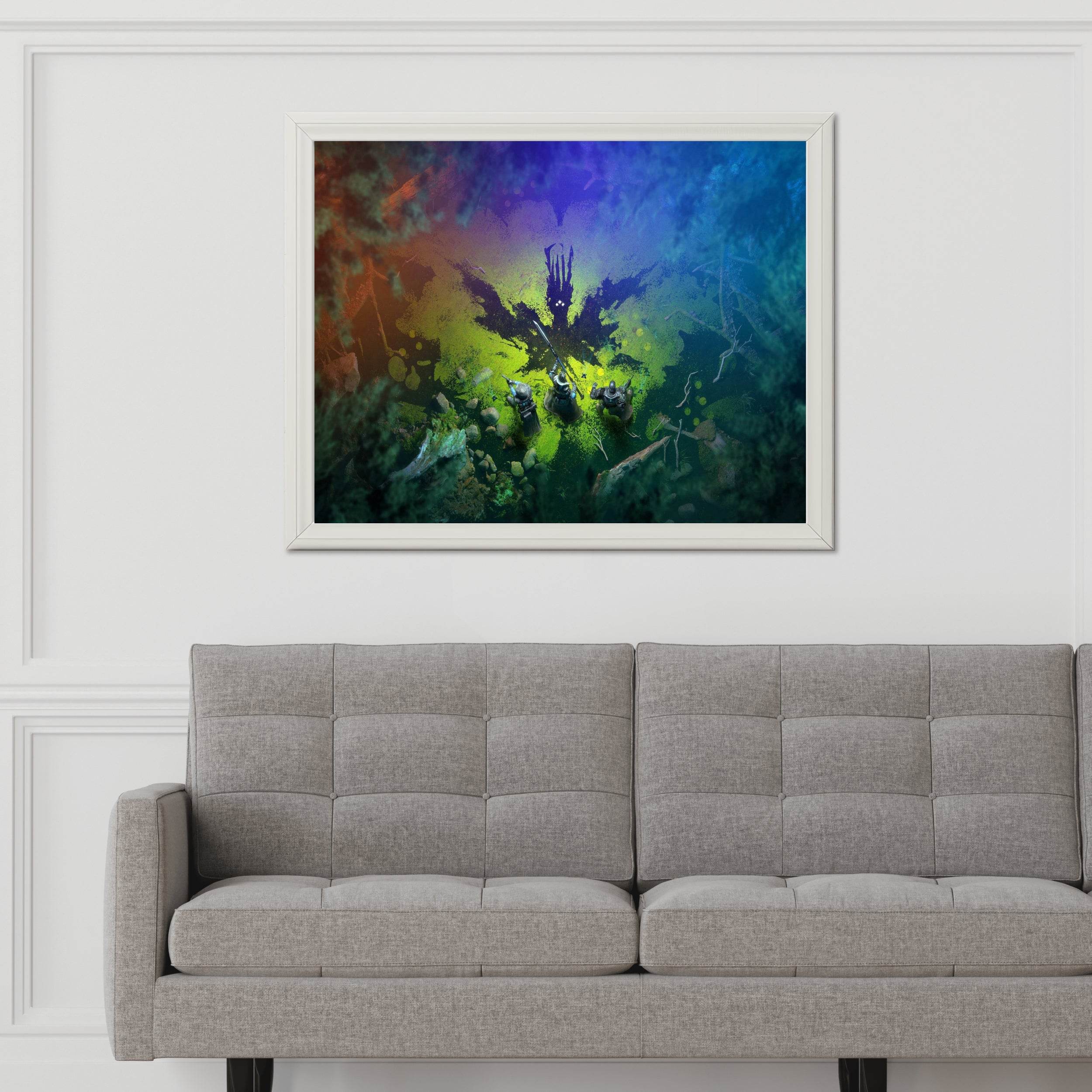 Desinty 2 The Witch Queen Gaming Wall Art - beink online art store