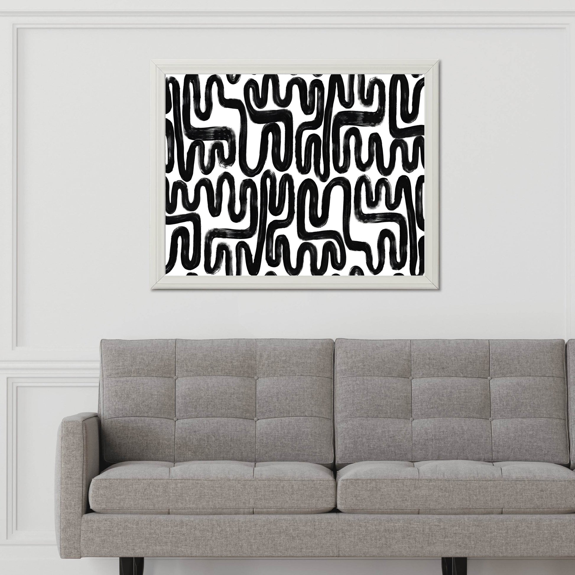 Doodle Design Modern Wall Art - beink online art store
