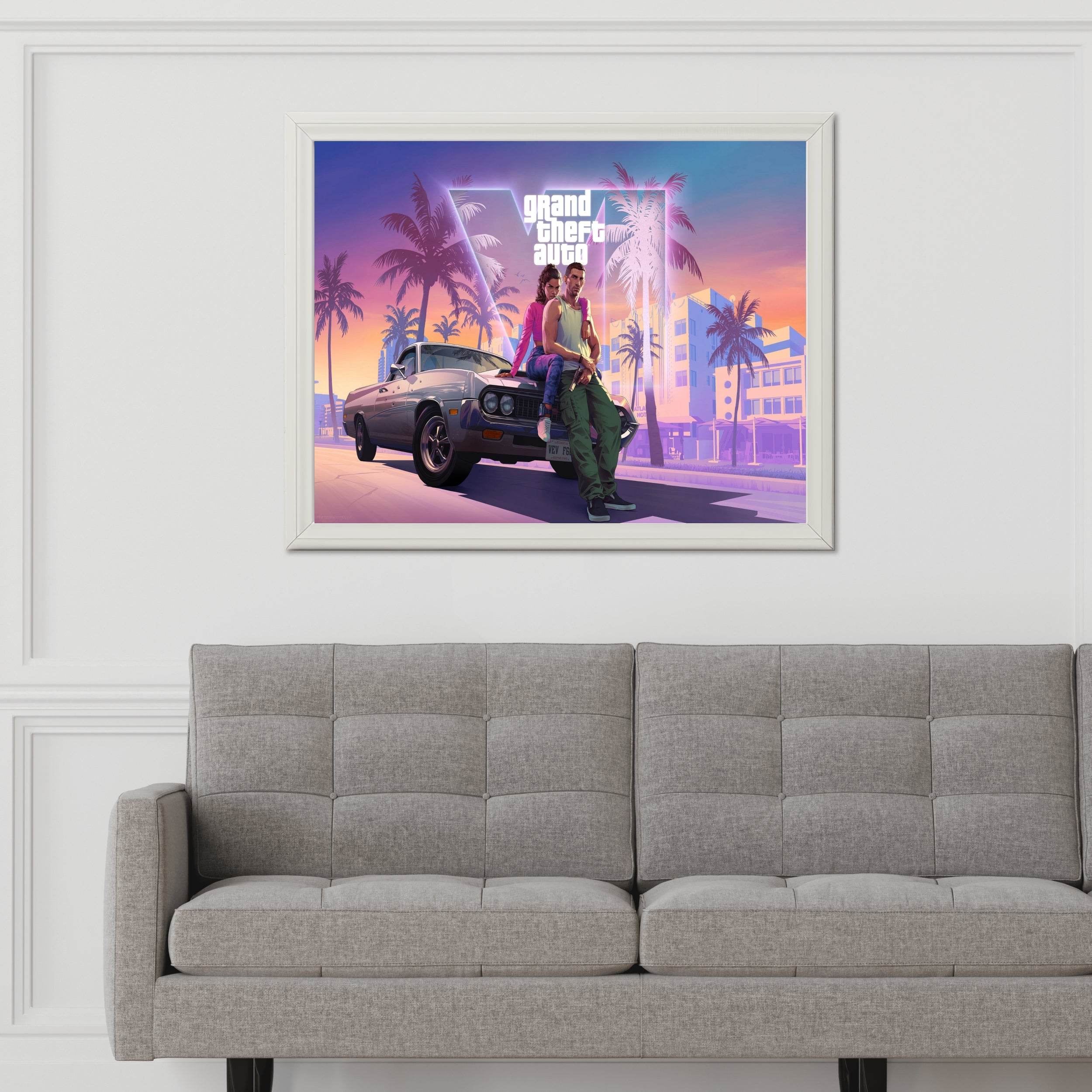 GTA 6 Gaming Wall Art - beink online art store