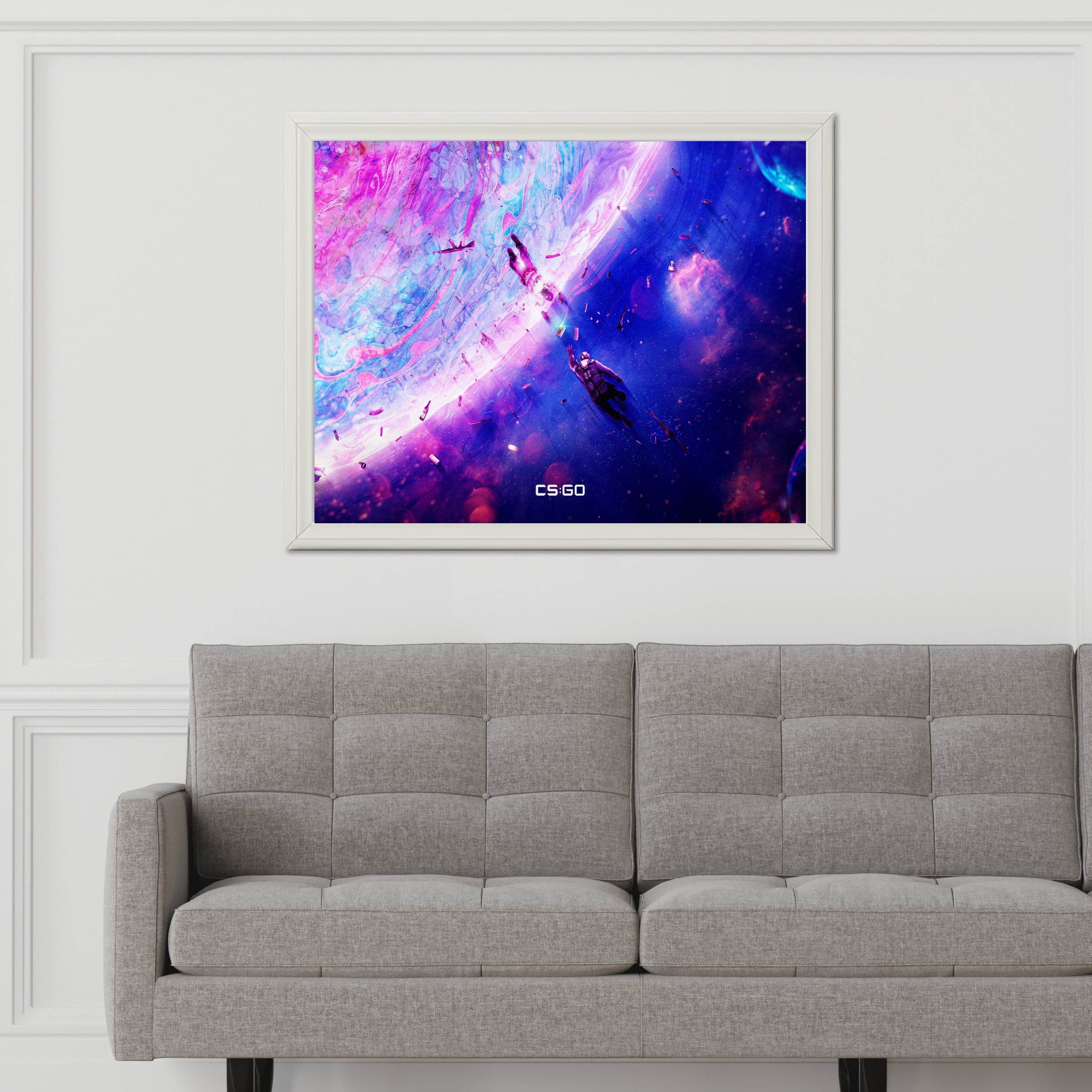CSGO Space Gaming Wall Art - beink online art store