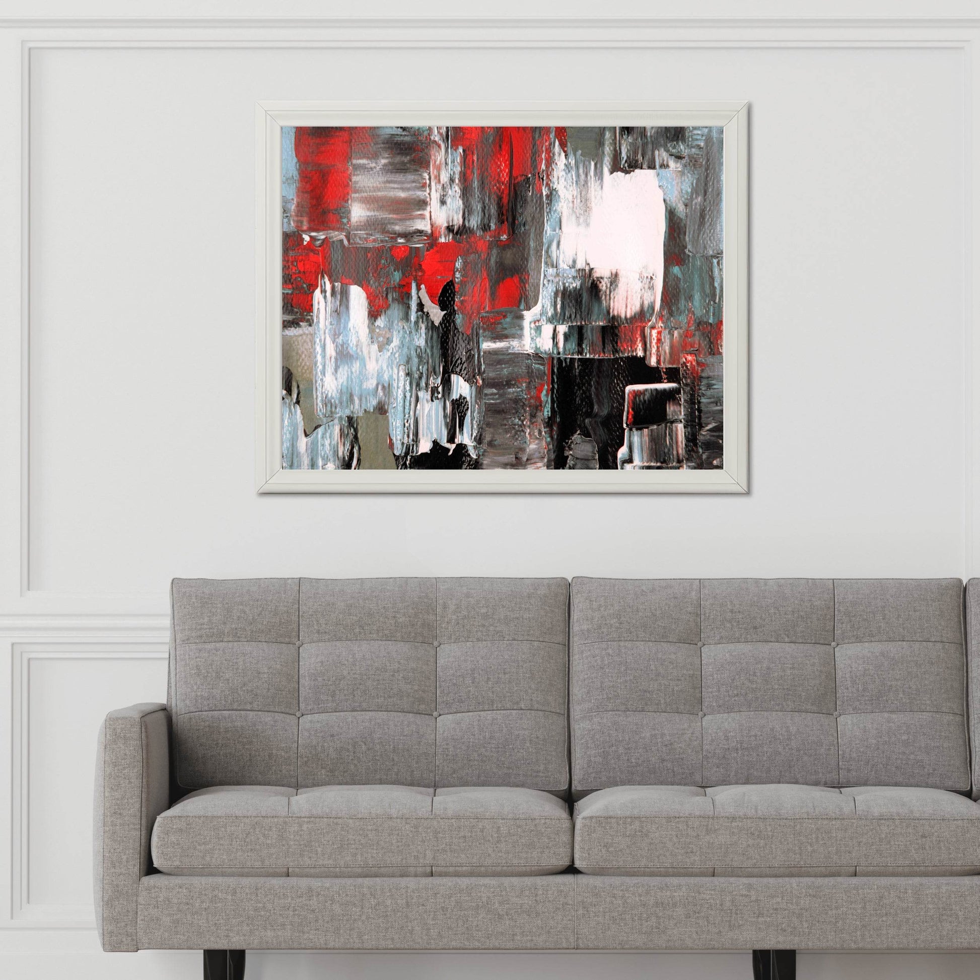 Grunge Background Oil Painting Abstract Wall Art - beink online art store