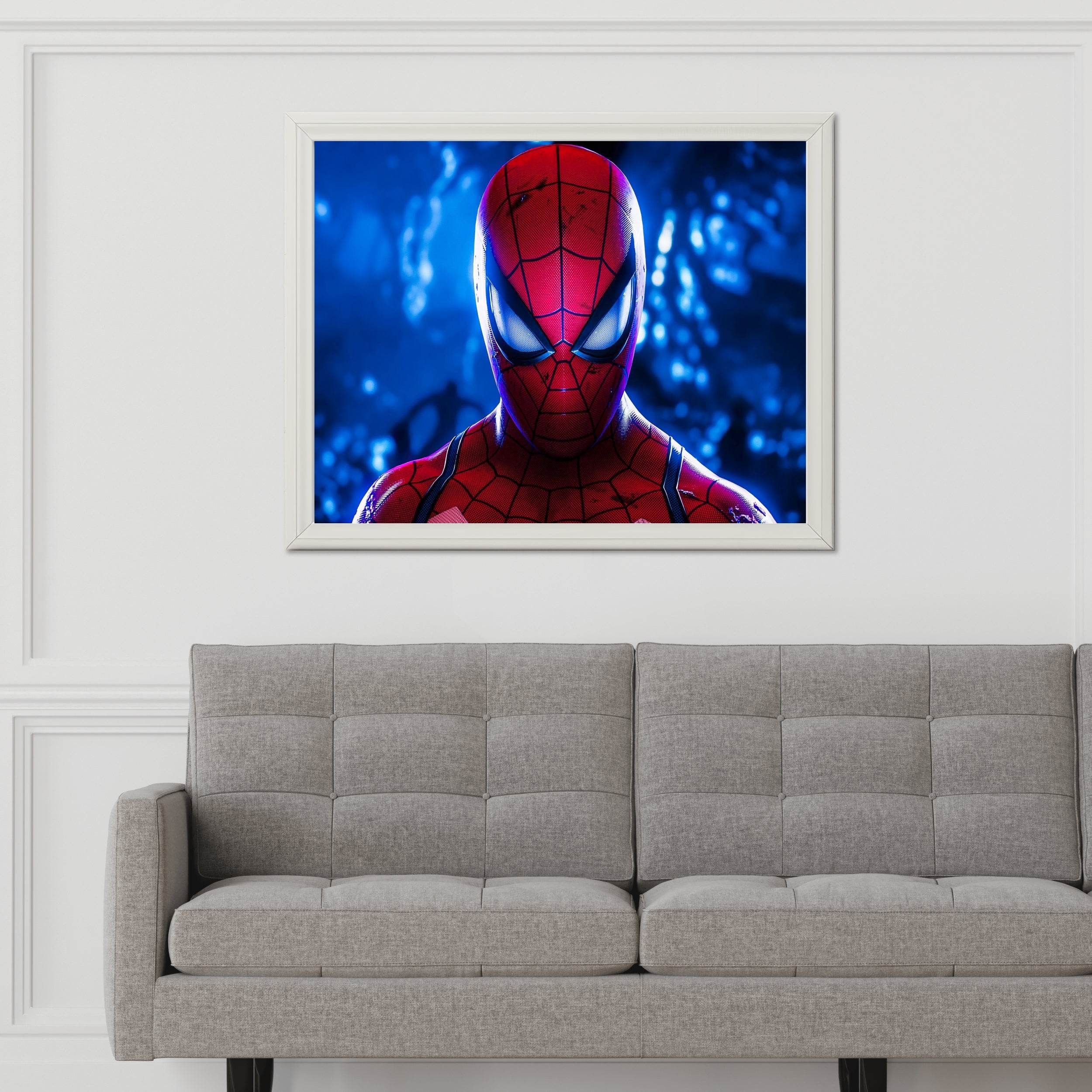 SPIDER MAN Mask Gaming Wall Art - beink online art store