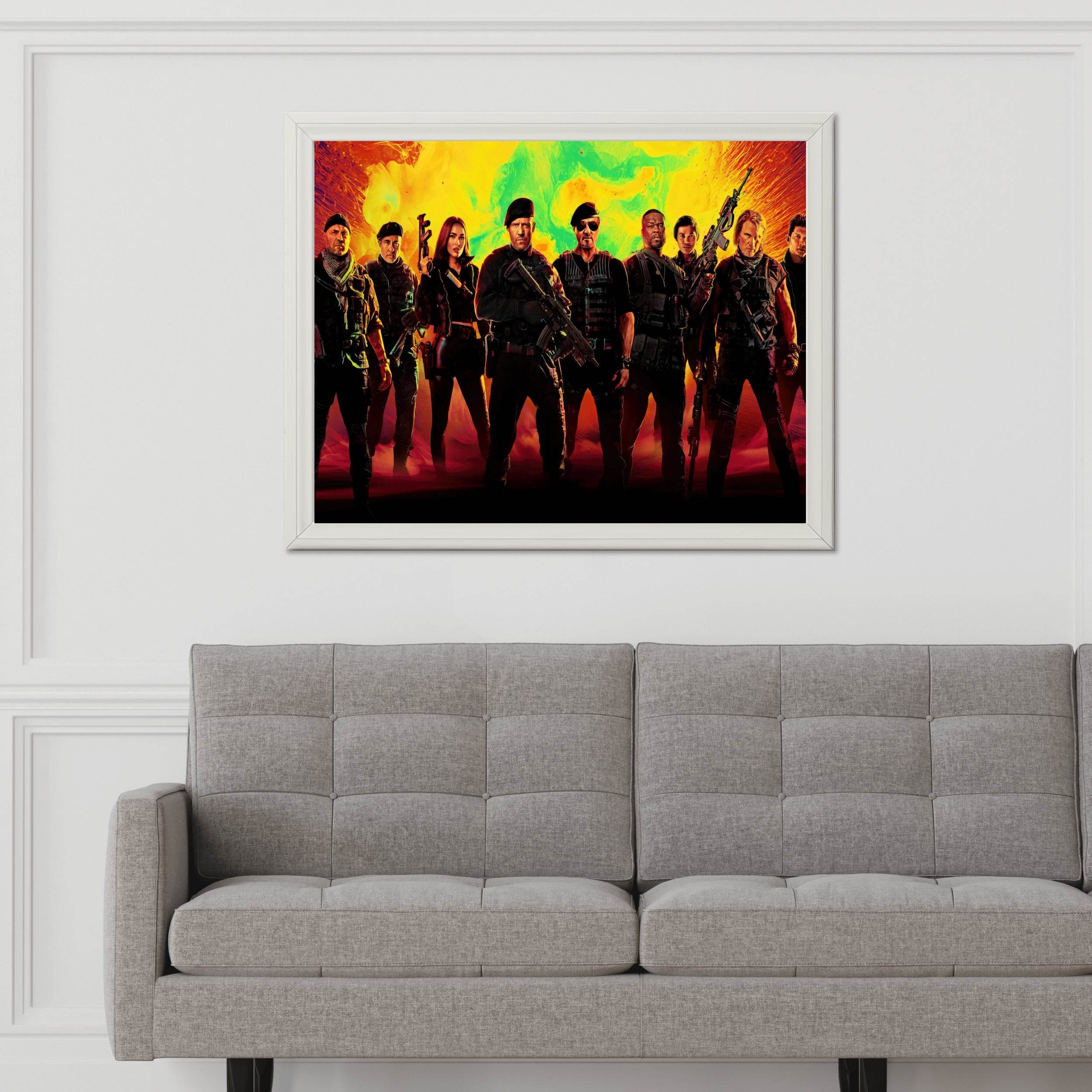 The Expendables Gaming Wall Art - beink online art store