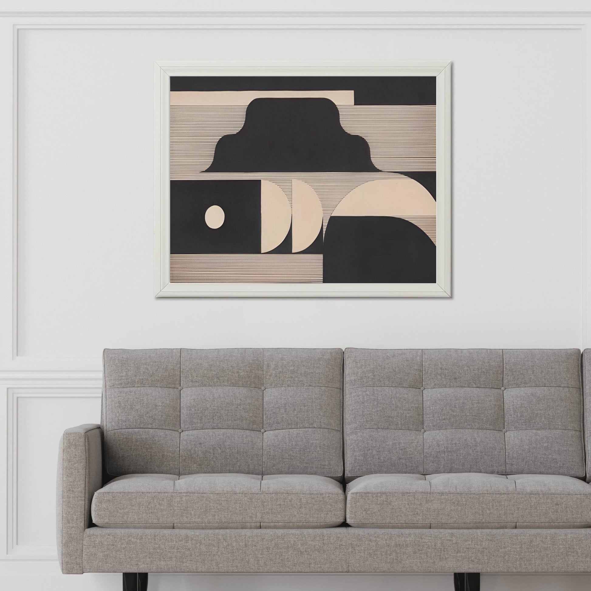 Geometric Harmony Modern Wall Art - beink online art store