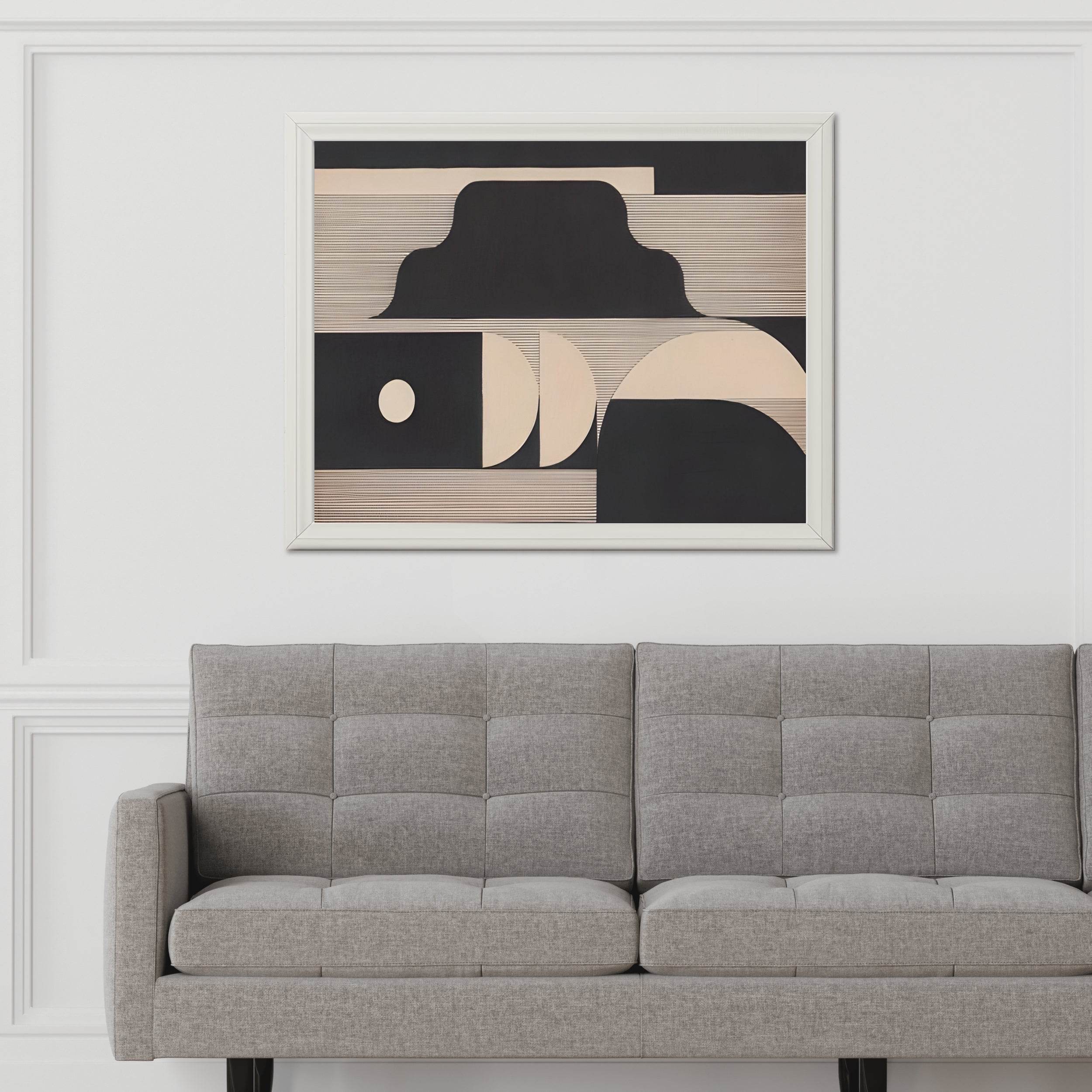Geometric Harmony Modern Wall Art - beink online art store