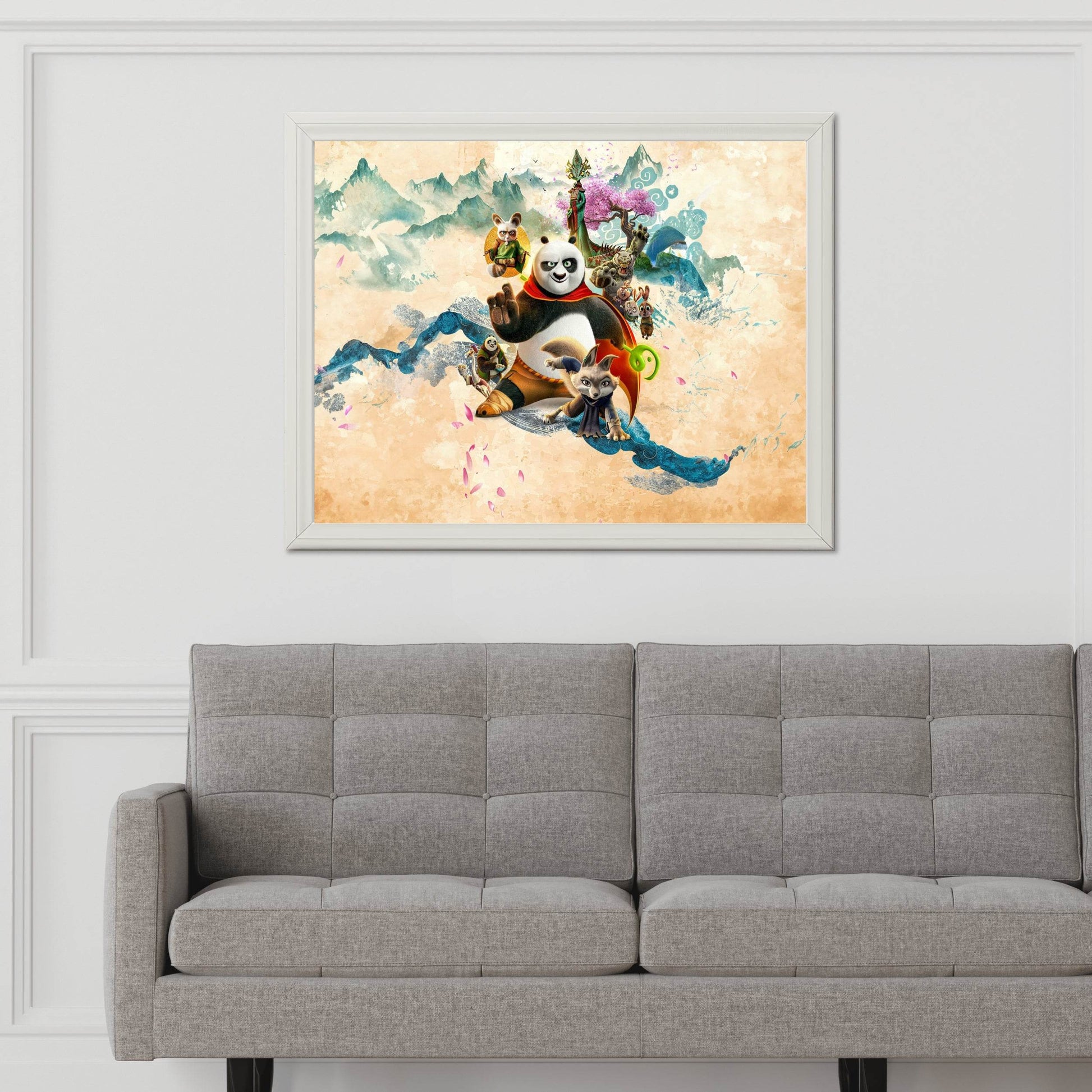 Kung Fu Panda 4 Wall Art - beink online art store