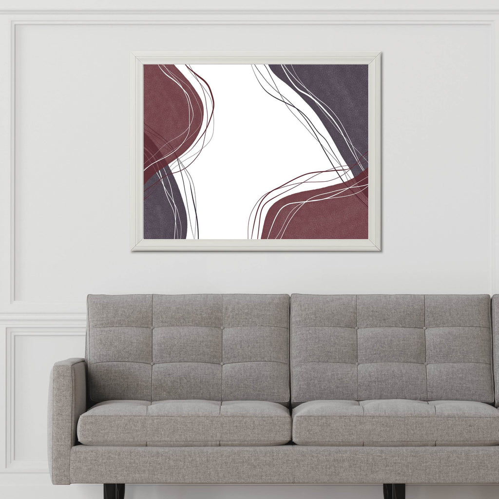 Handdrawn Lines Abstract Wall Art - beink online art store