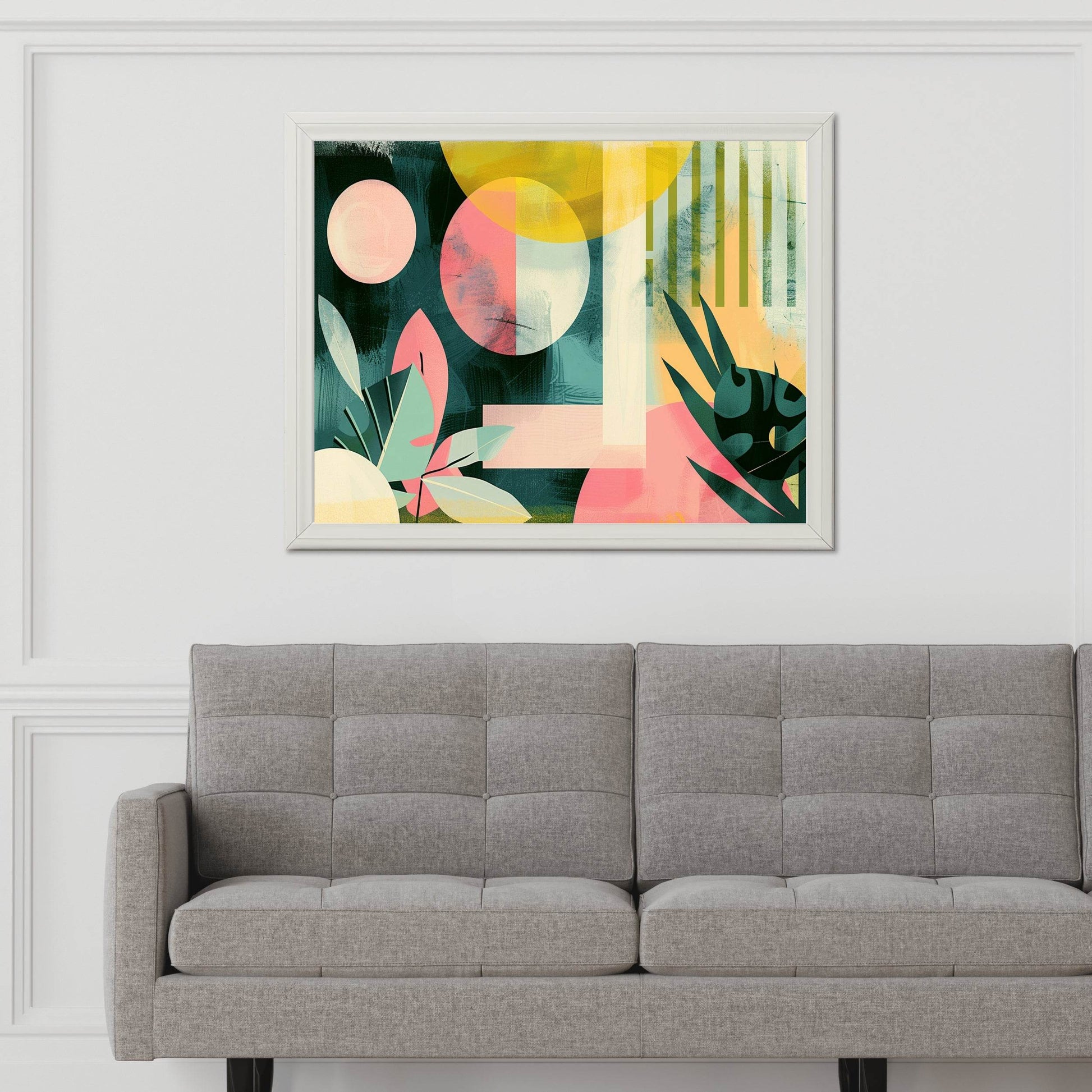 Abstract Art With a Variety of Shapes and Colors - beink online art store
