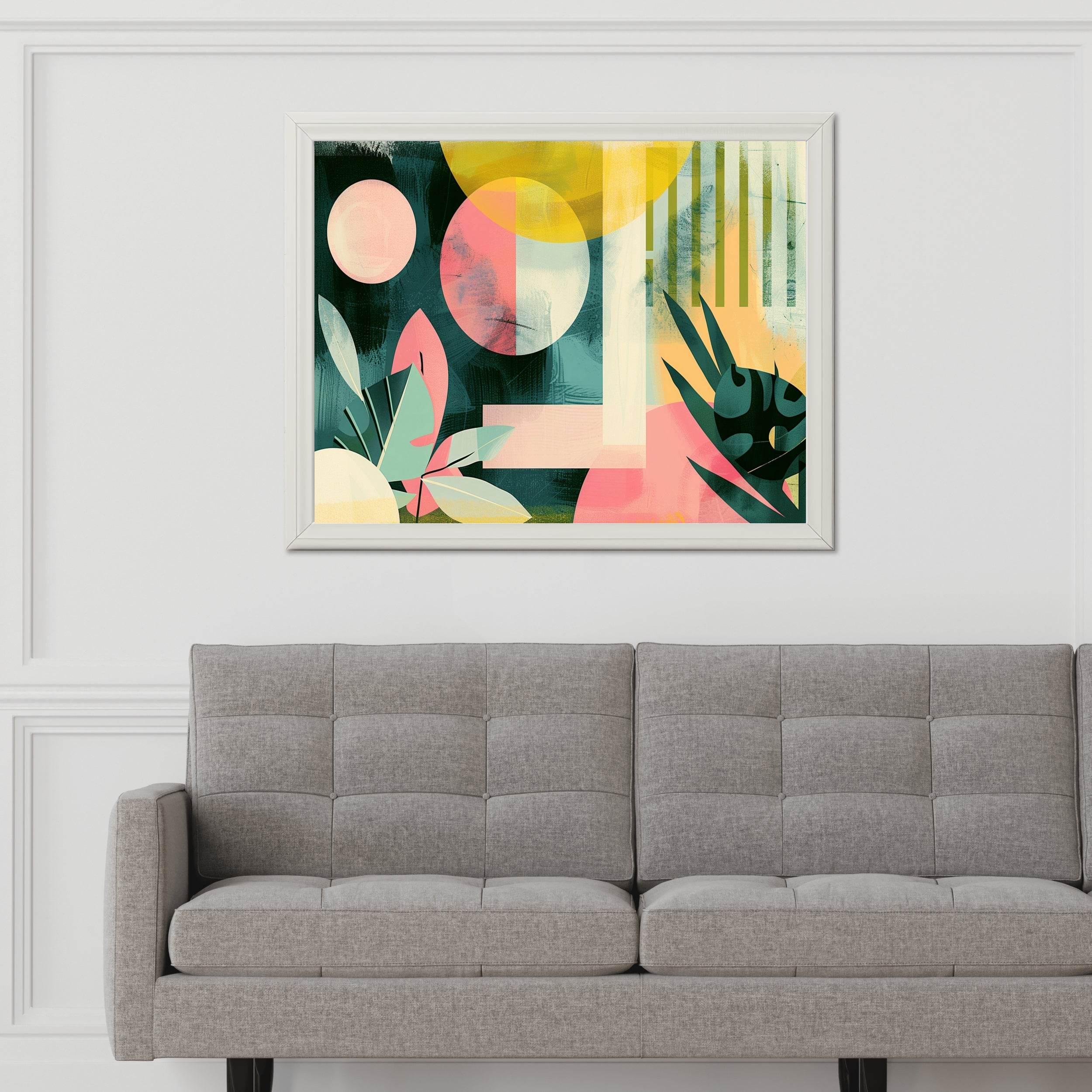 Abstract Art With a Variety of Shapes and Colors - beink online art store