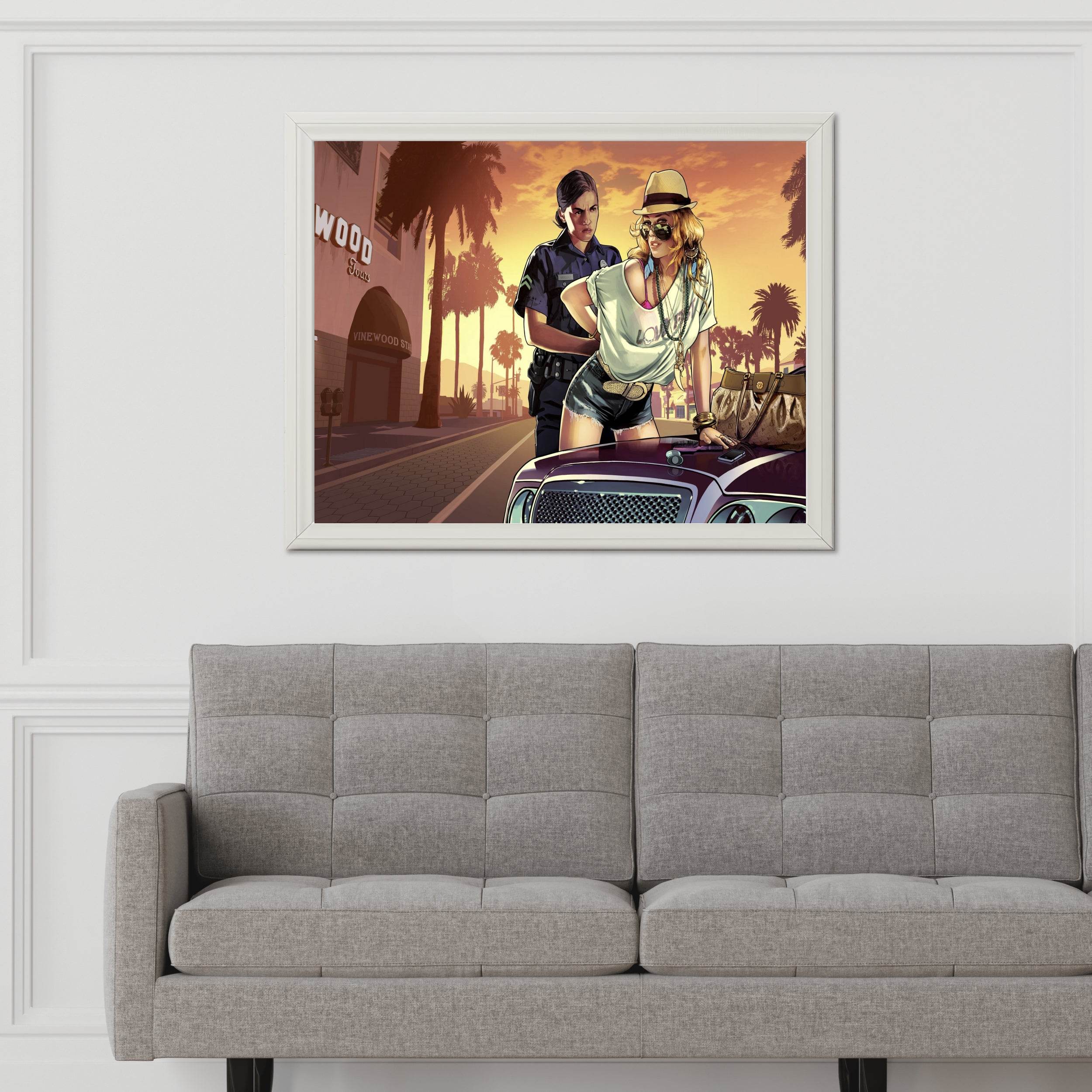 GTA 5 Gaming Wall Art - beink online art store