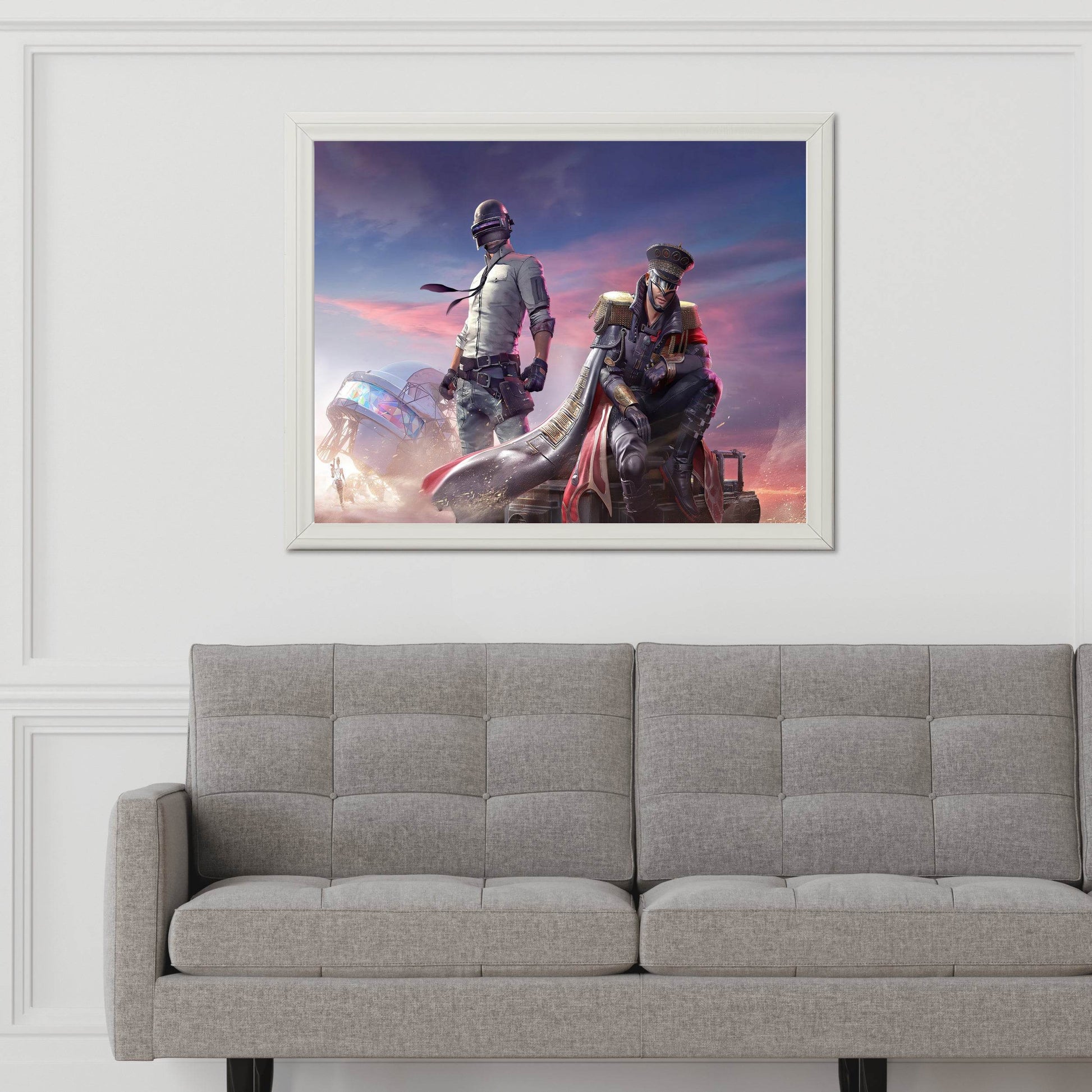 PUBG Character Gaming Wall Art - beink online art store