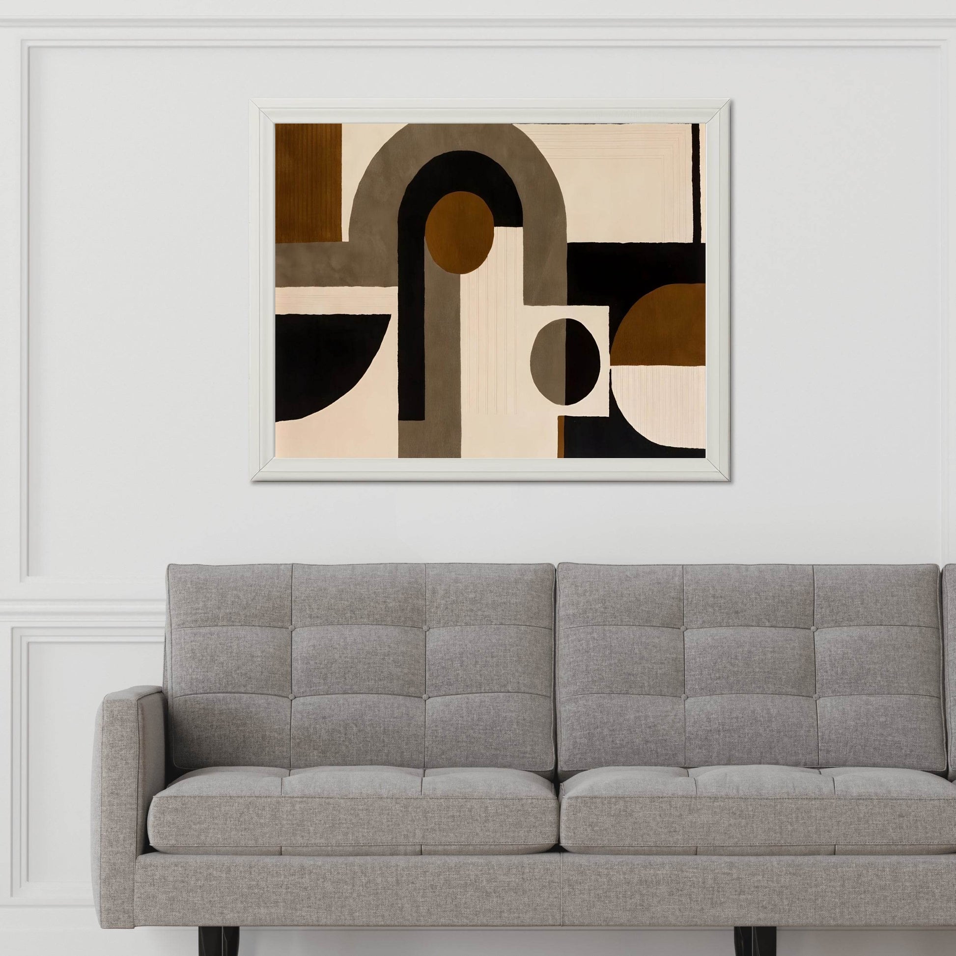 Geometric Harmony Modern Wall Art - beink online art store