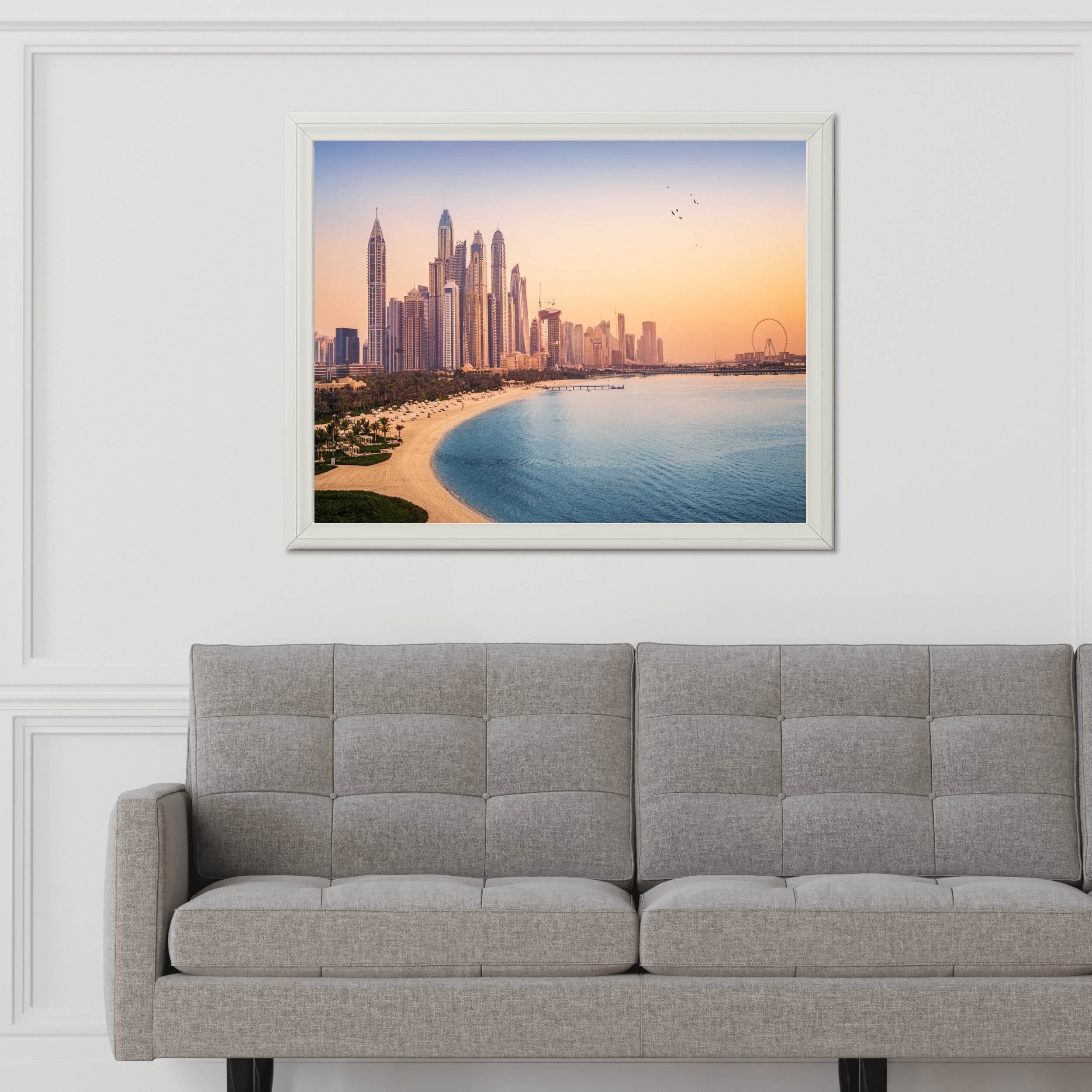 Dawn Over the Metropolis Wall Art - beink online art store