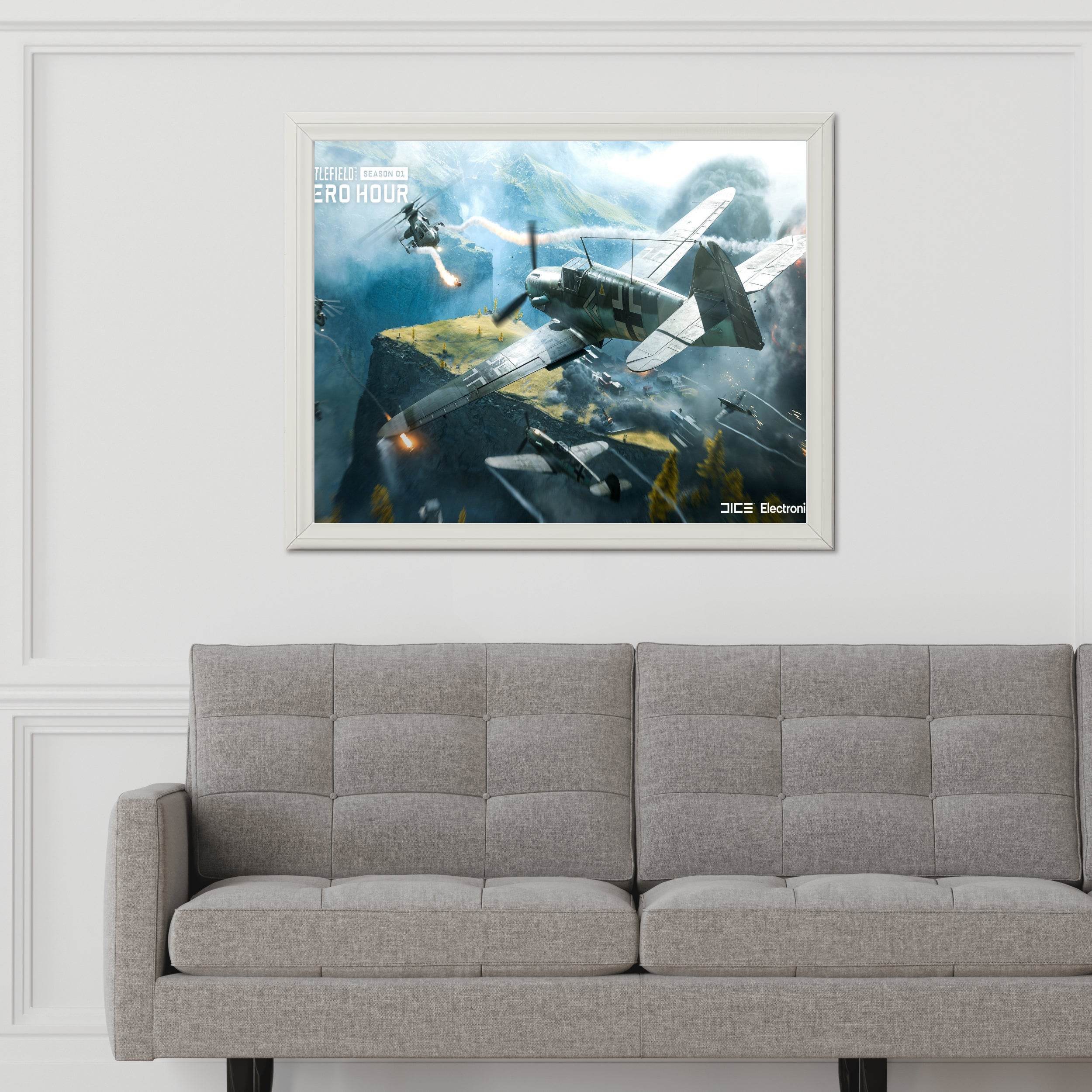 Battlefield 2042 Aerial combat Gaming Wall Art - beink online art store