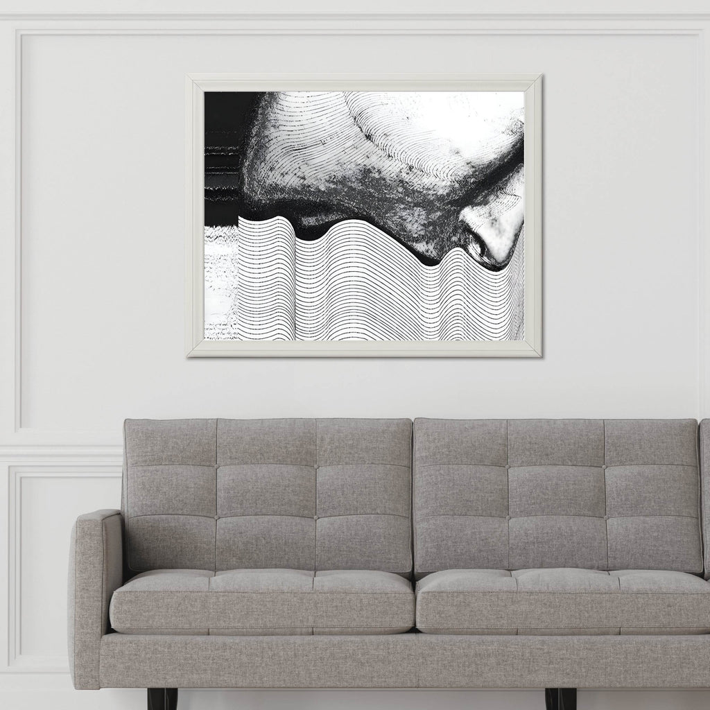 Visual Illustration of Disturbed State of Mind Modern Wall Art - beink online art store