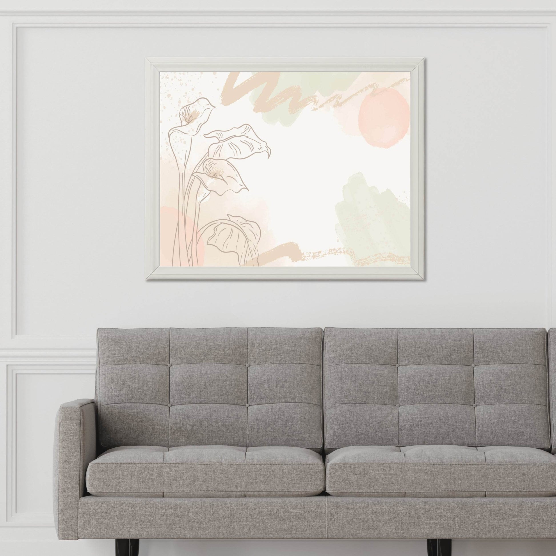 Beautiful Gladiolus Flowers Wall Art - beink online art store