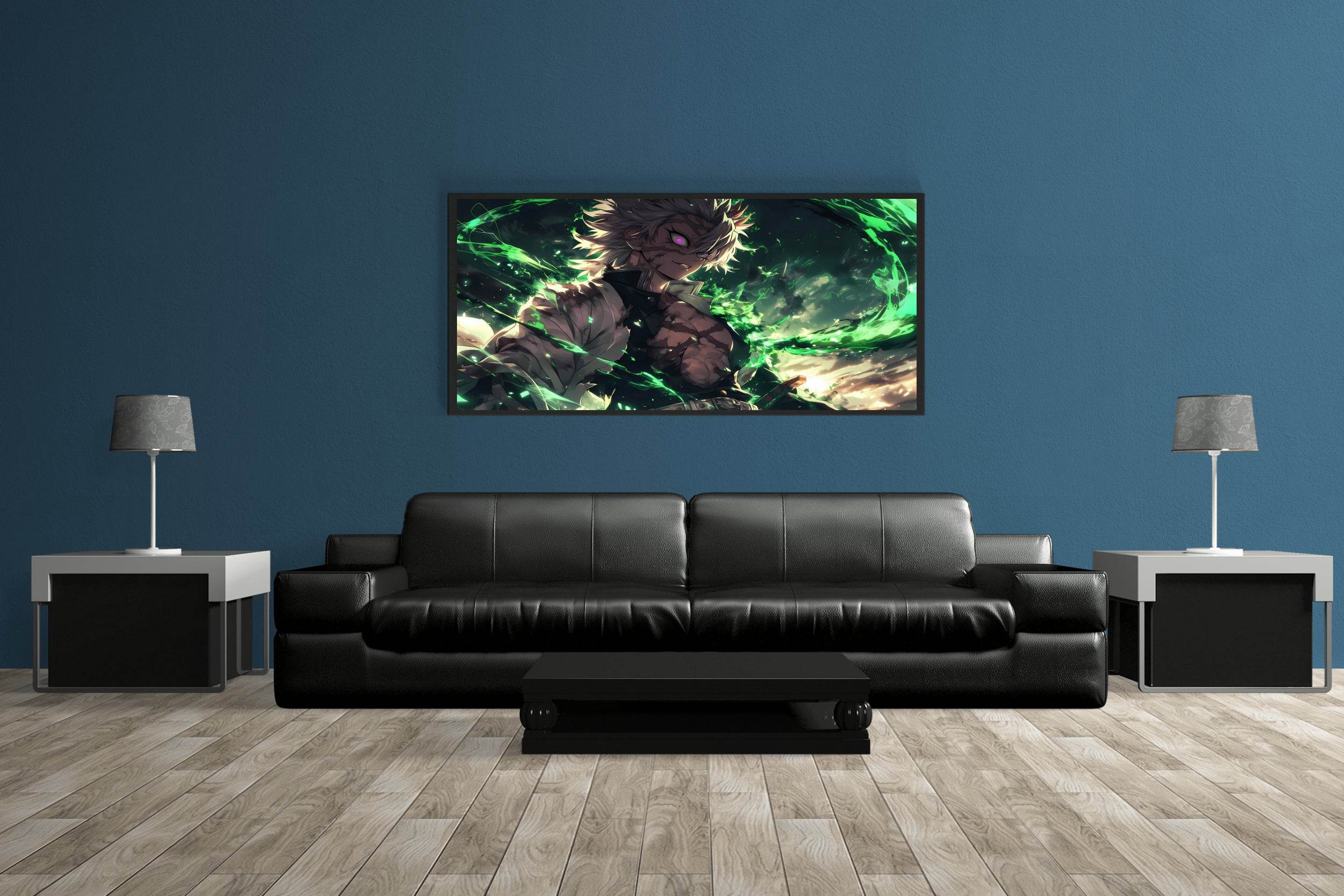 Sanemi Shinazugawa Anime Wall Art - beink online art store