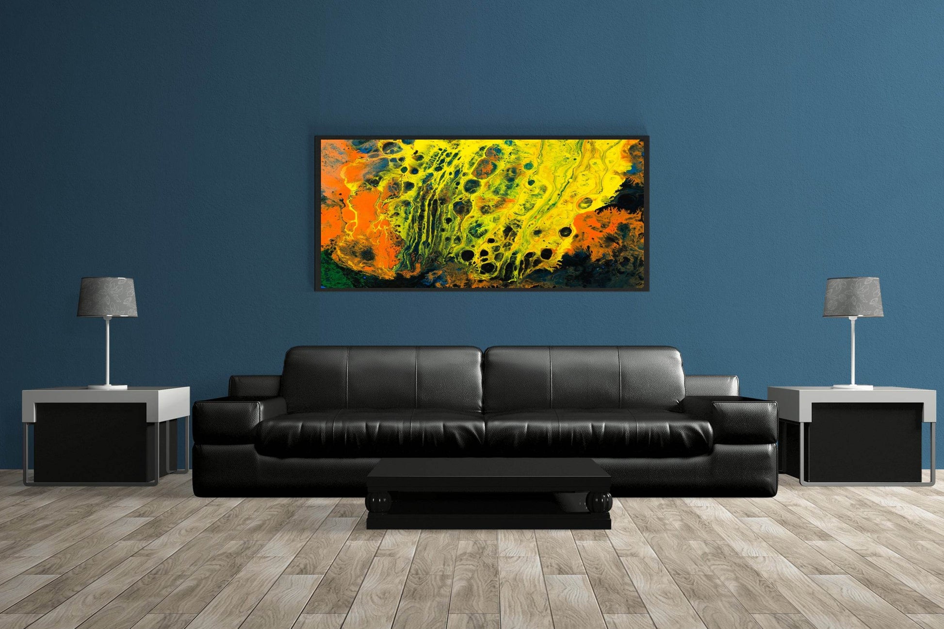 Oil Texture Painting Abstract Wall Art - beink online art store