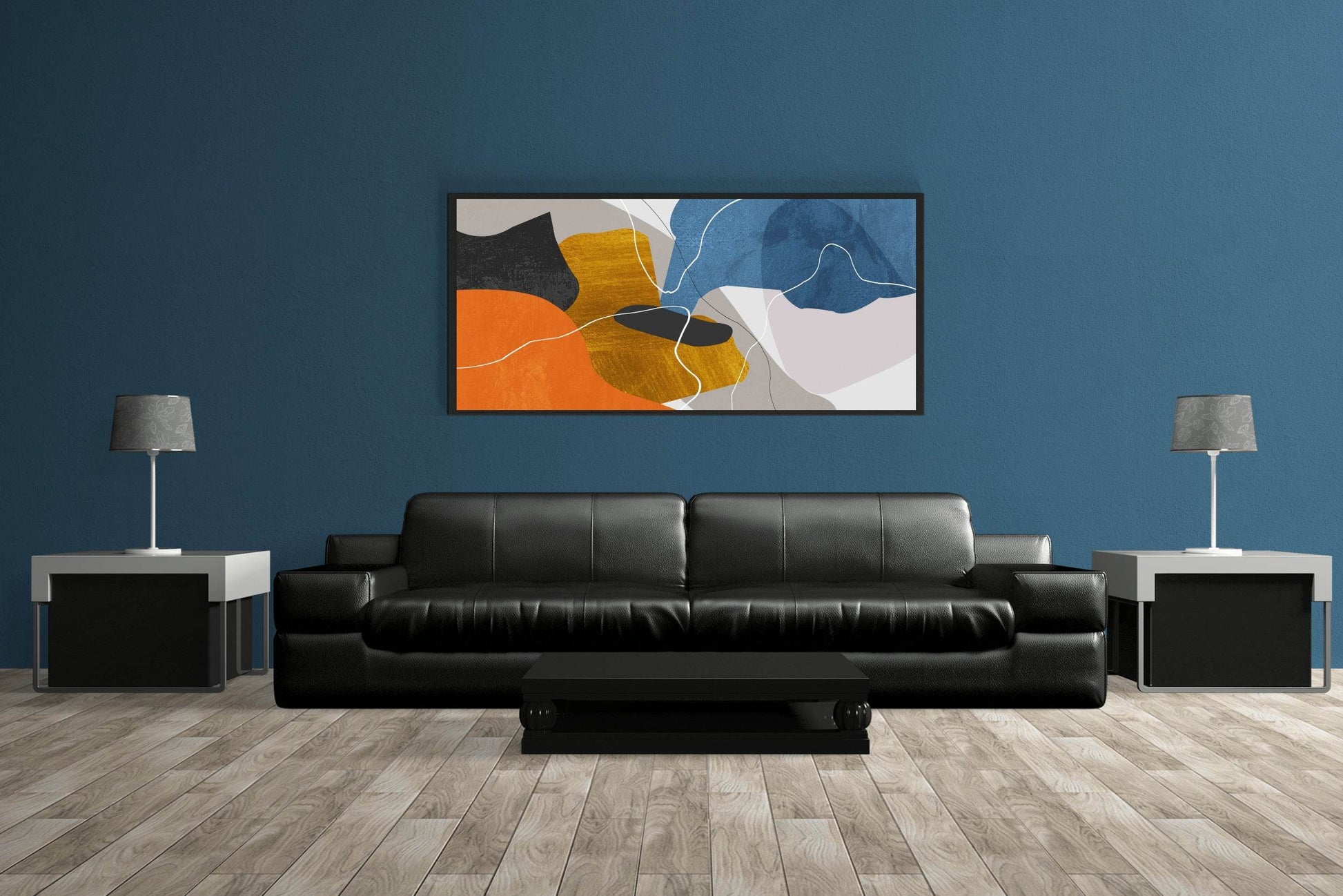 Irregular Shapes Abstract Wall Art - beink online art store
