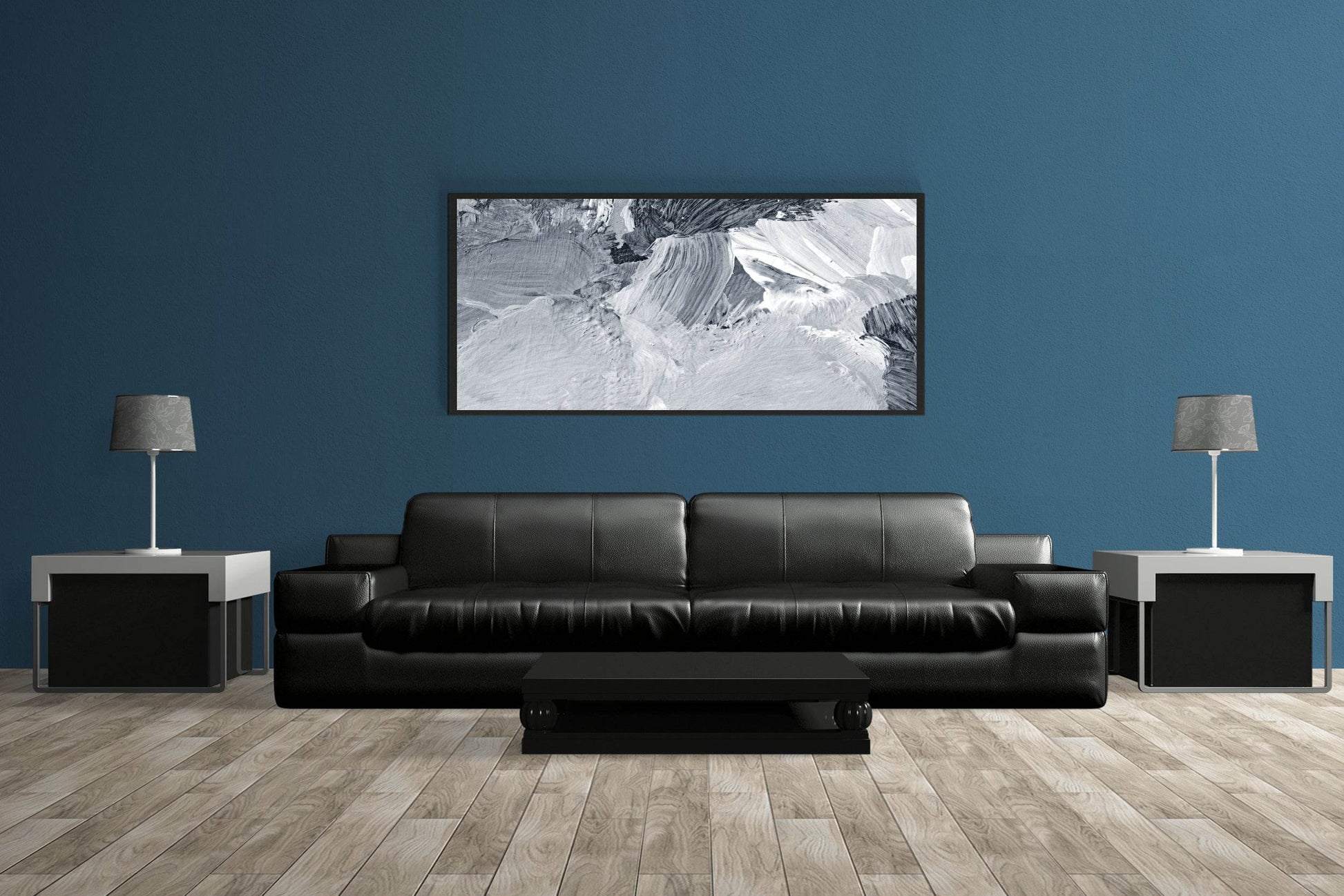 Creative Brush Strokes Abstract Wall Art - beink online art store