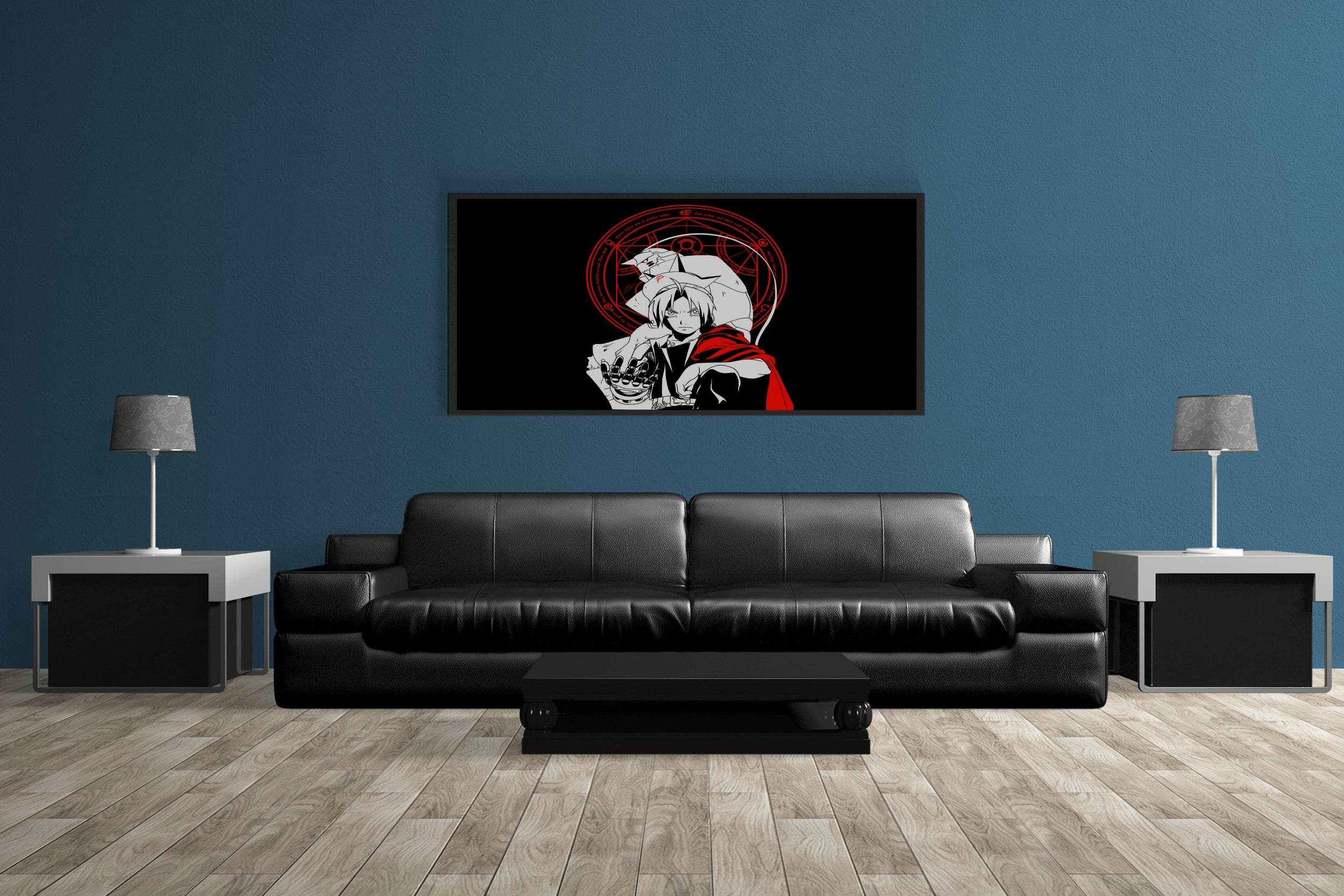 Edward Elric Amoled Anime Wall Art - beink online art store