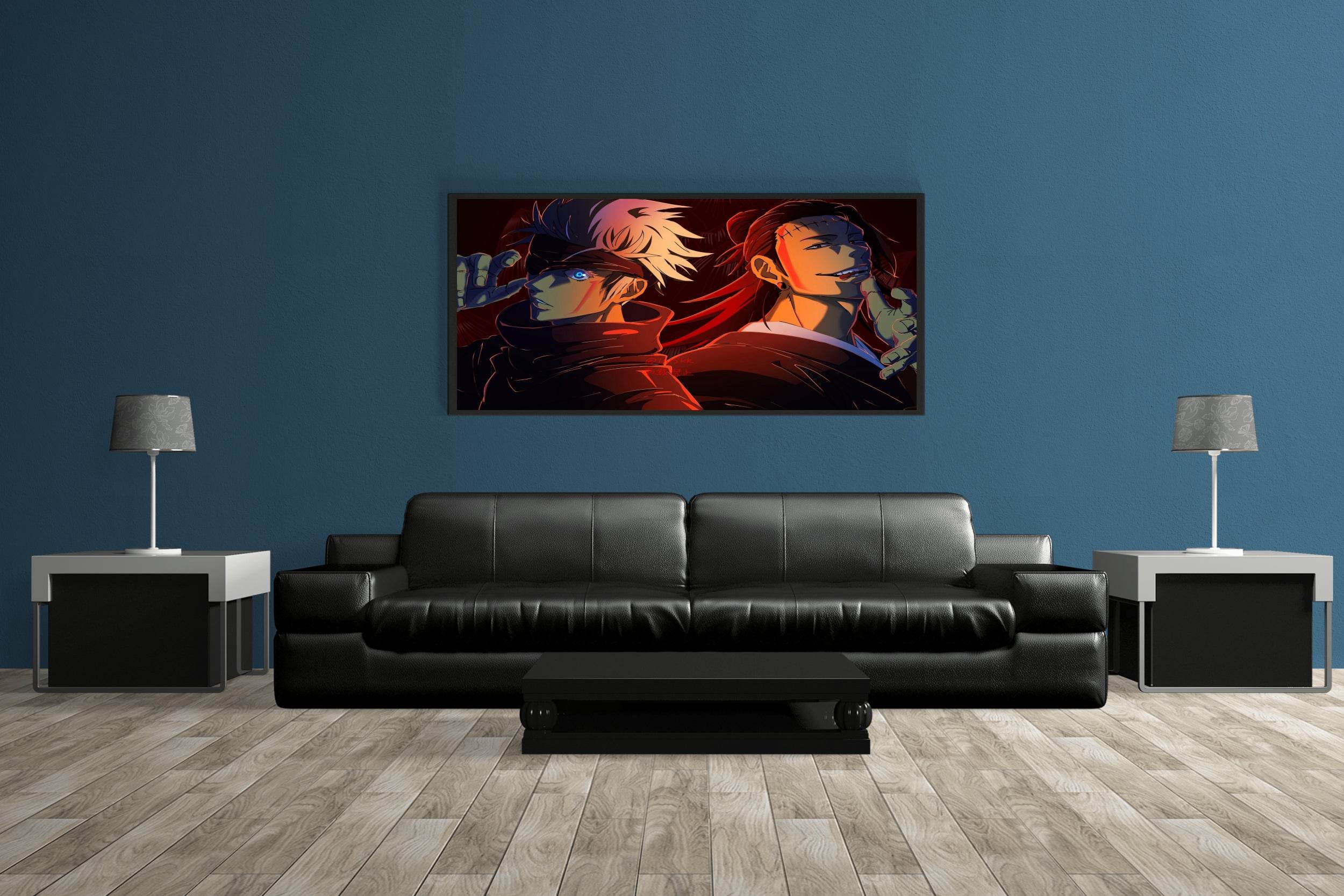 Satoru Gojo & Suguru Geto Friendship Anime Wall Art - beink online art store