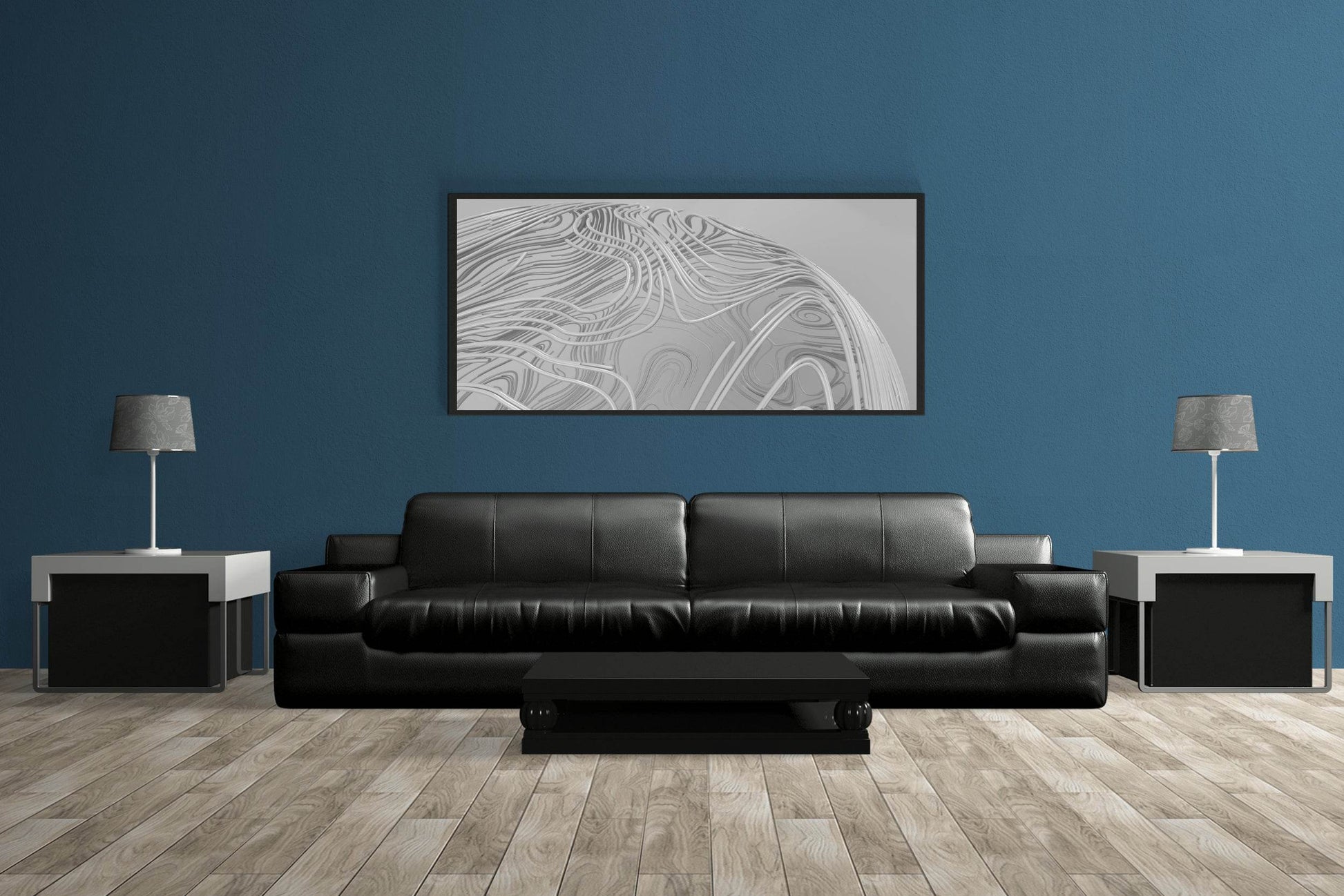 Wire Circle Abstract Wall Art - beink online art store