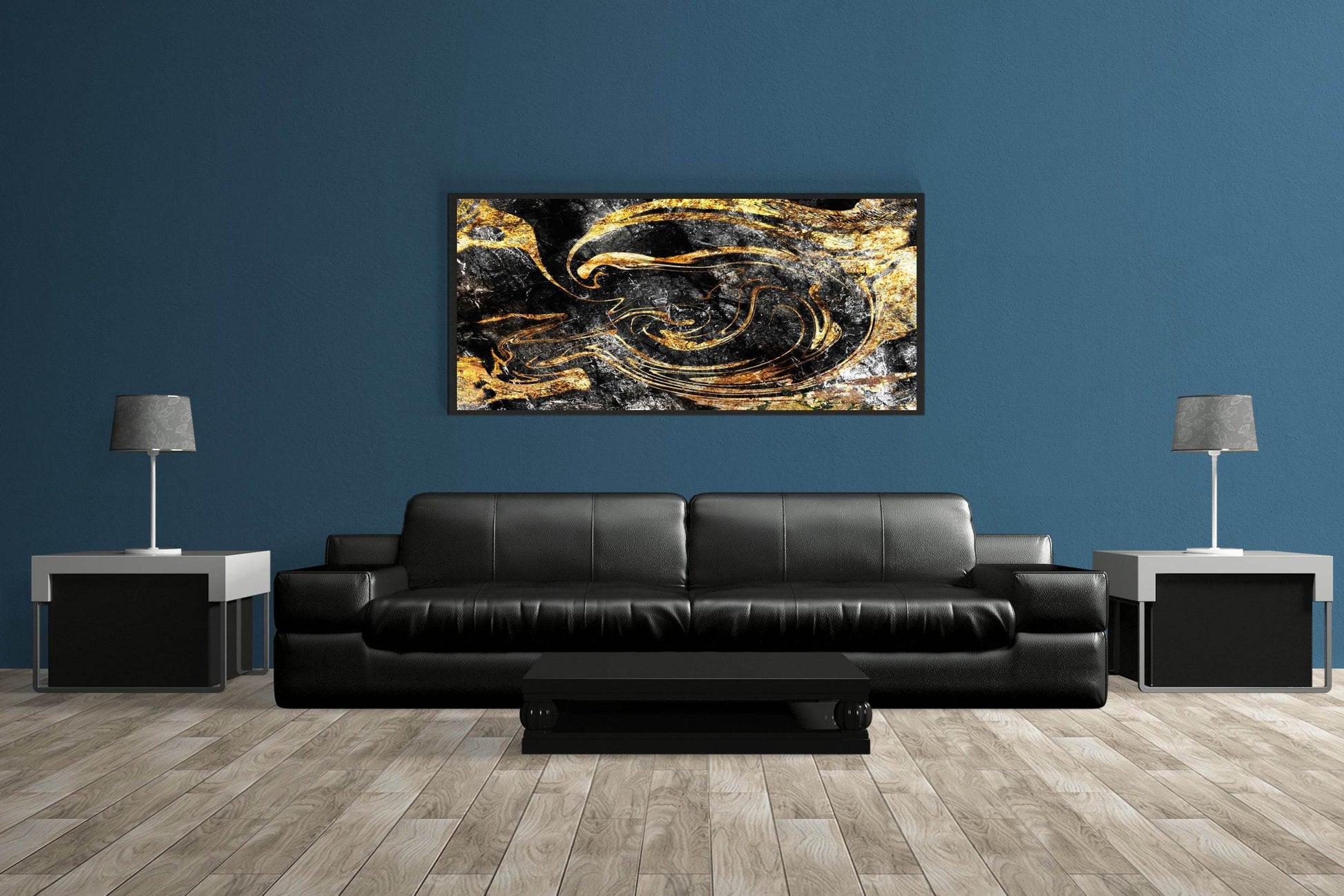 Anconda Brush Abstract Wall Art - beink online art store